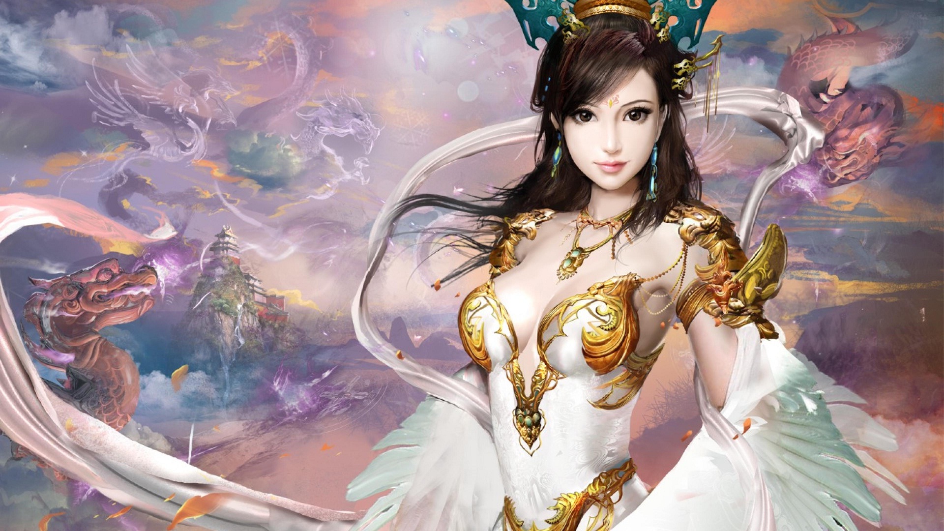 Fantasy Girl Wallpaper Hd - HD Wallpaper 