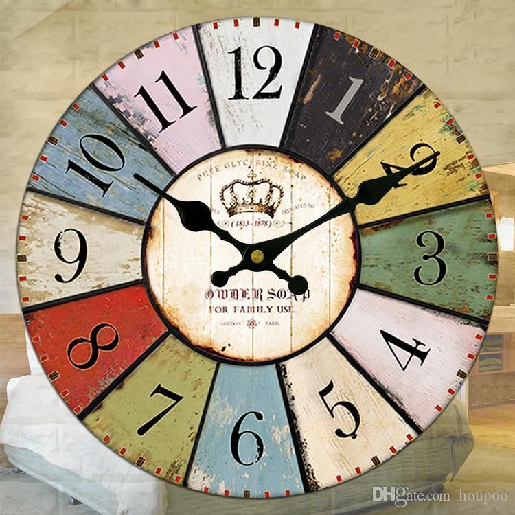 Catch The Shocking Analog Clock Wallpaper - Horloge Tuscan Vintage - HD Wallpaper 