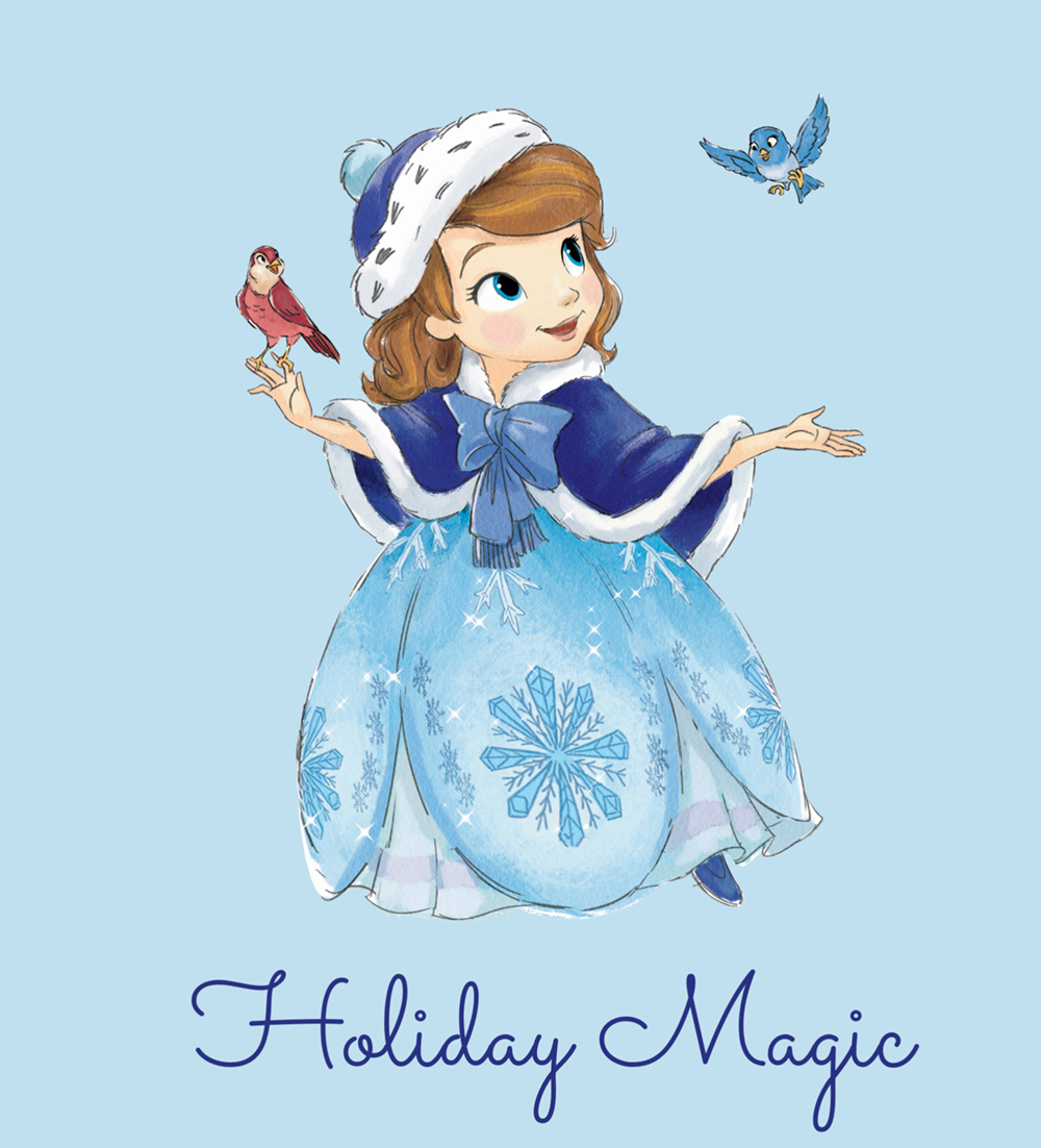 Sofia The First Christmas Card Picture - Sofia Family The First - HD Wallpaper 