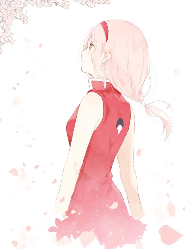 Anime, Pixiv Id 13774355, Naruto, Haruno Sakura, Png - Sakura Haruno En Rode - HD Wallpaper 