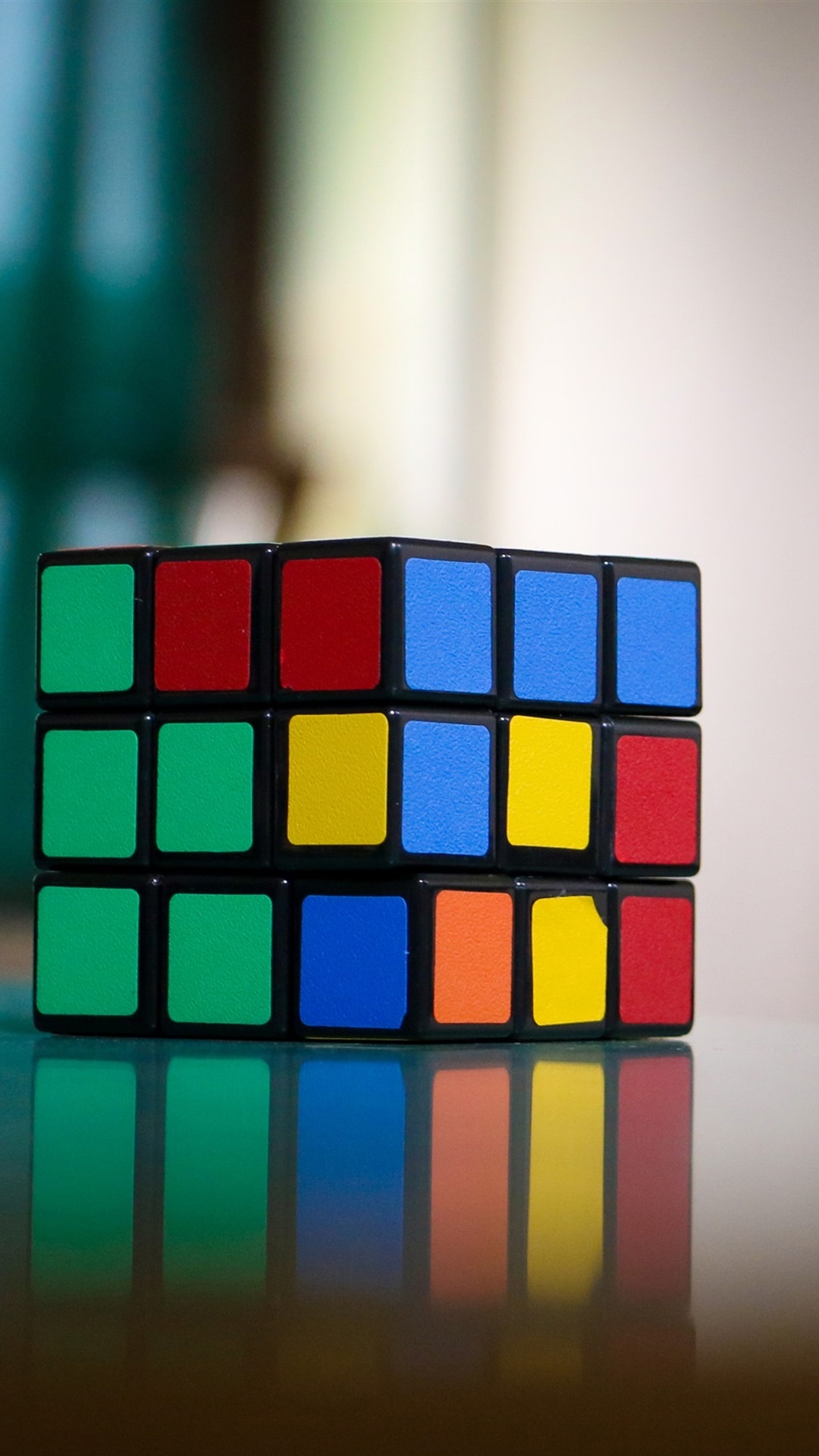 Iphone Wallpaper Rubik S Cube, Colorful - Rubik's Cube Wallpaper For Iphone - HD Wallpaper 