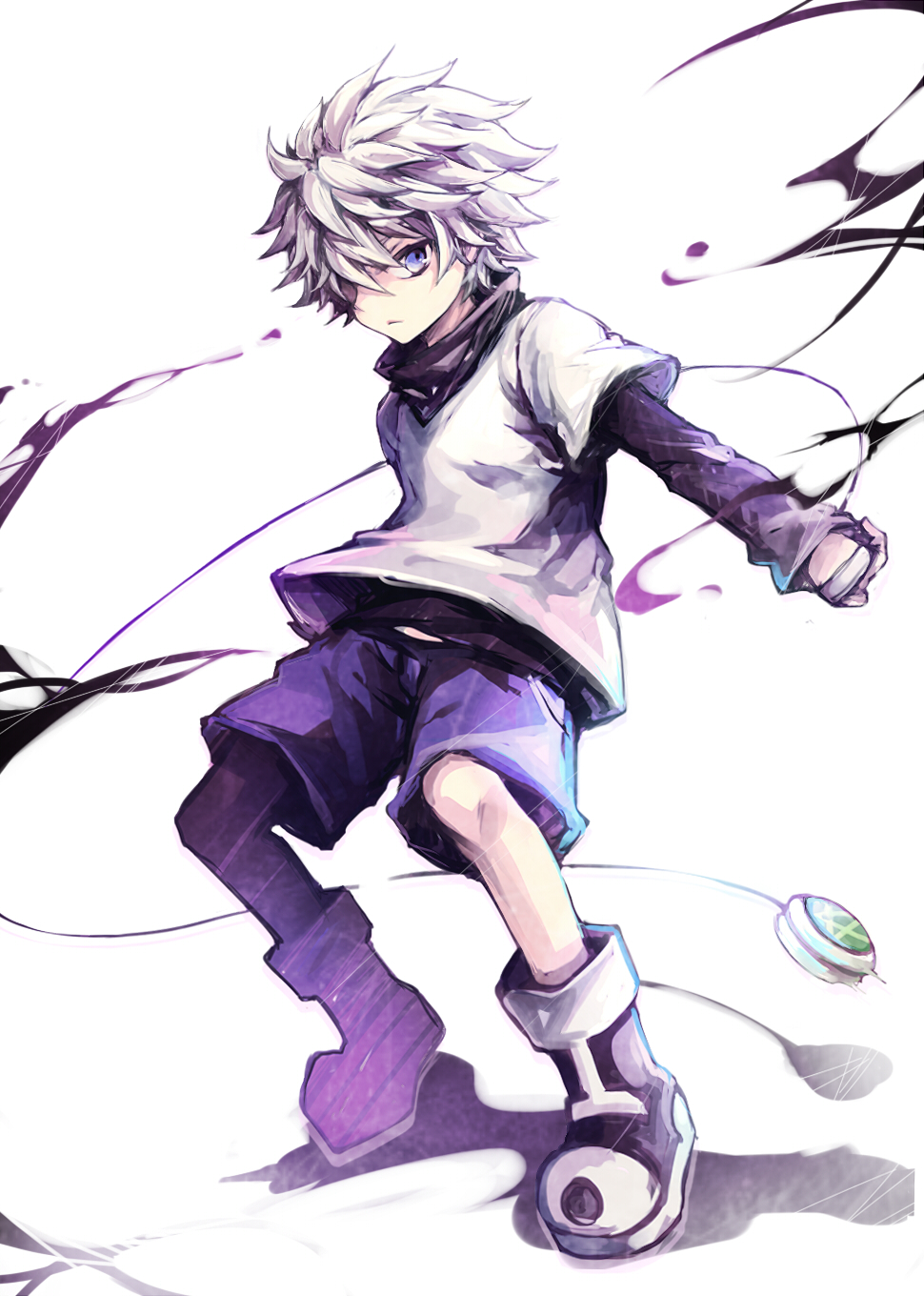 Hunter X Hunter Killua Fan Art - HD Wallpaper 