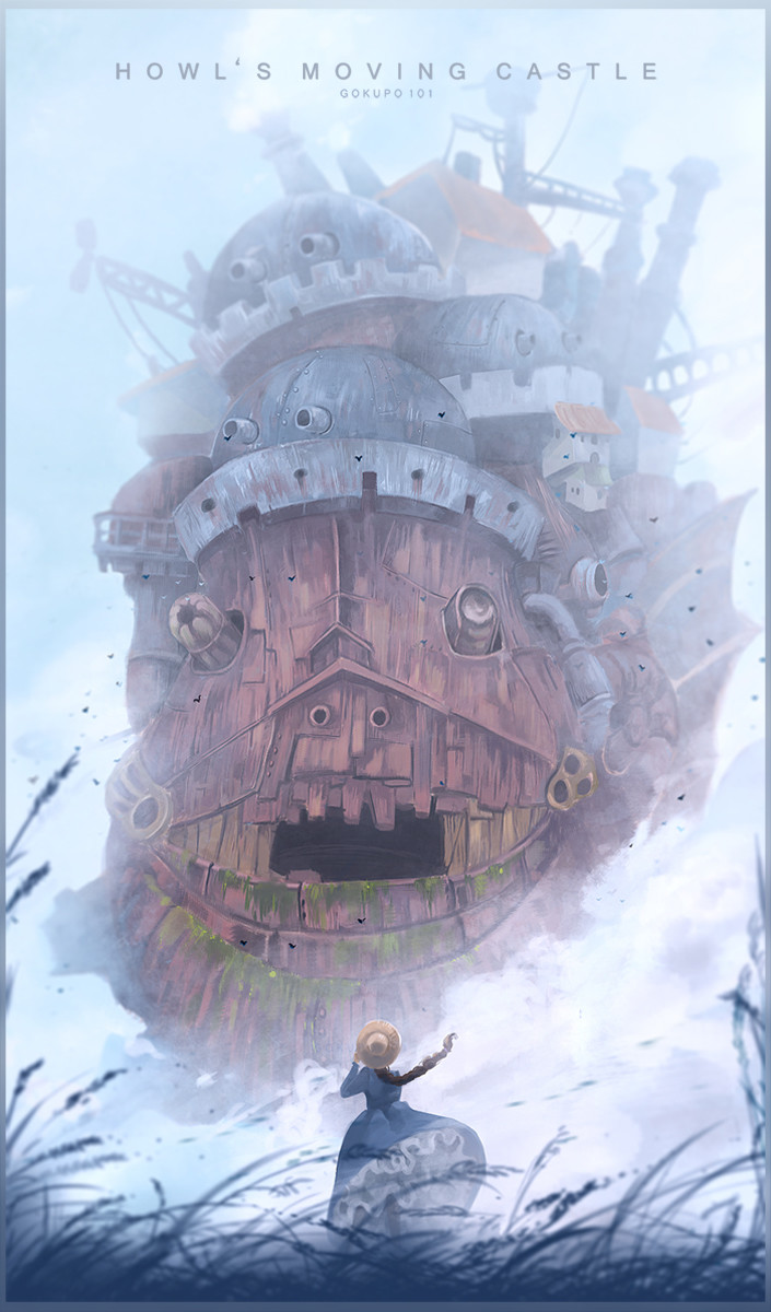 Howl's Moving Castle Phone - HD Wallpaper 