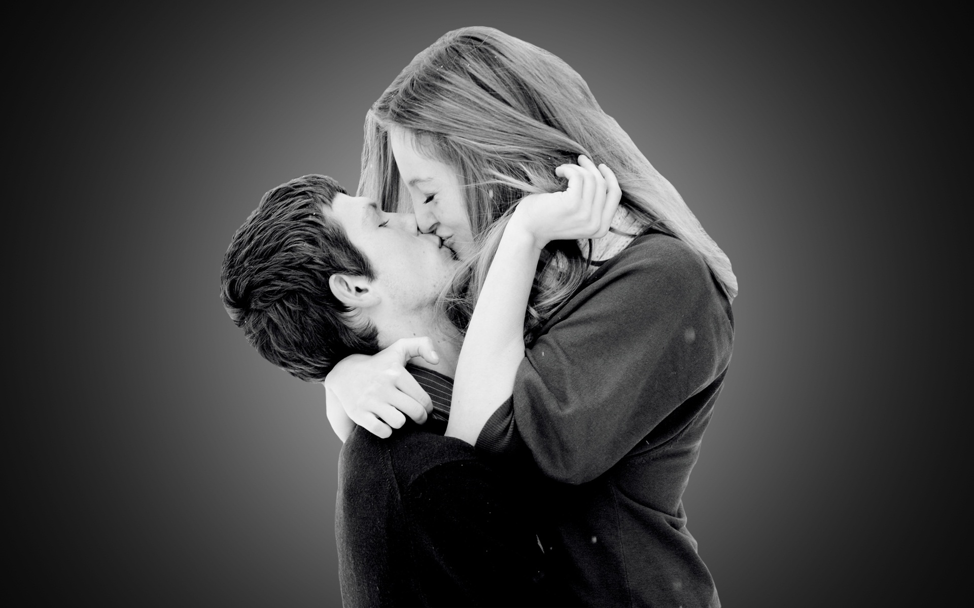 Hot Lip Kiss Wallpapers - Hot Hug Of Couple - 1920x1200 Wallpaper -  