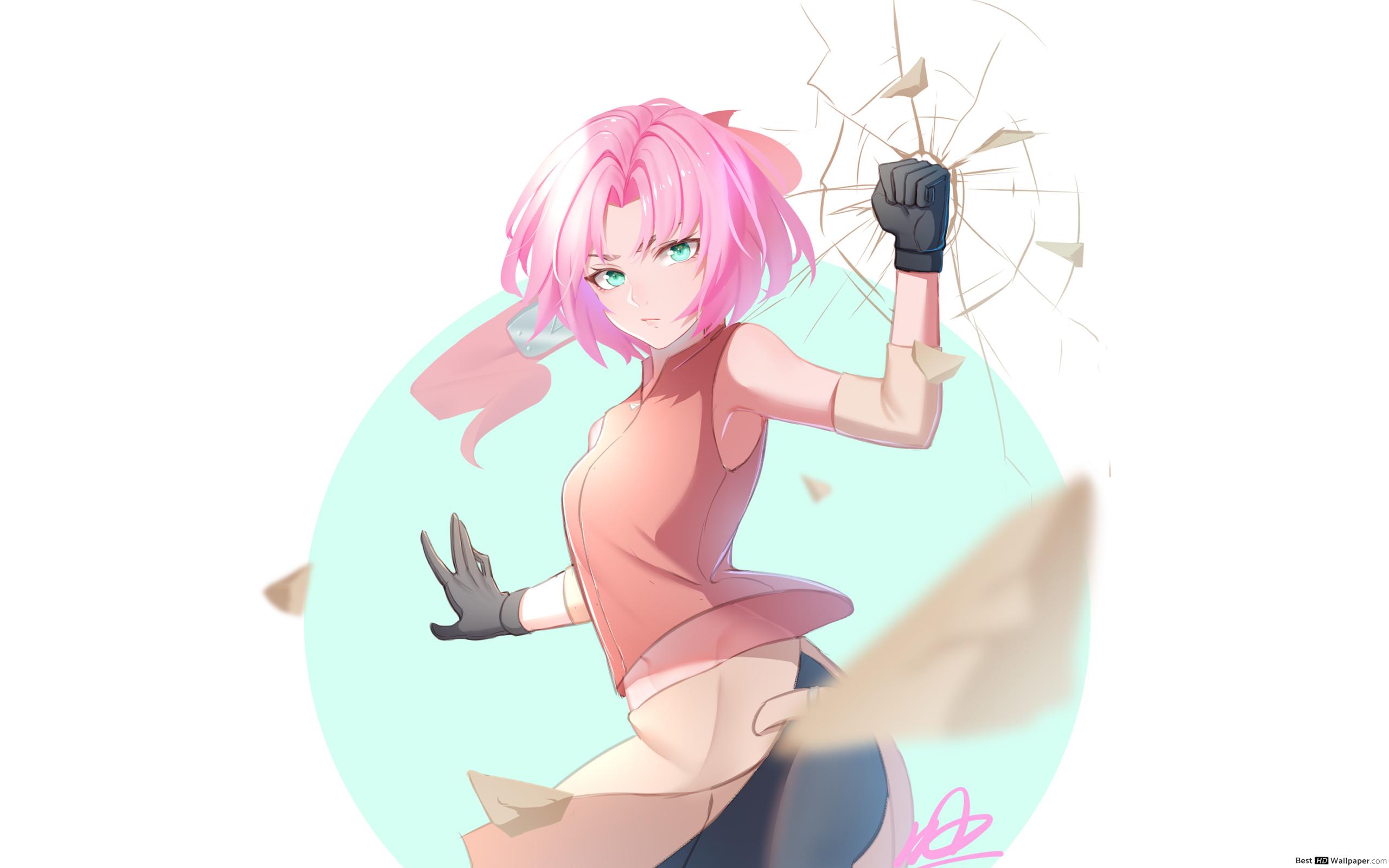 Sakura Naruto - HD Wallpaper 