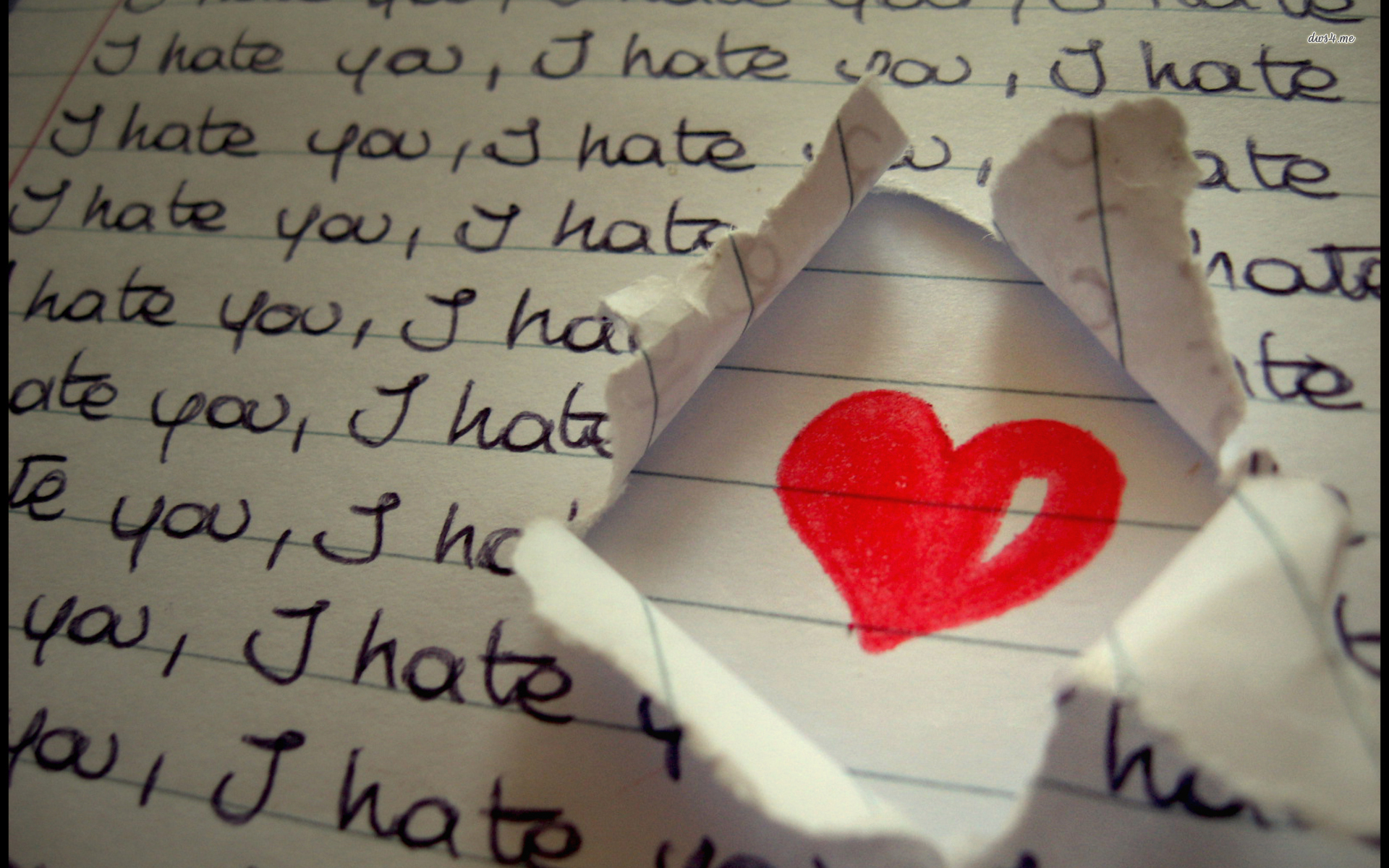 Hate You It Means You Hurt Me - HD Wallpaper 