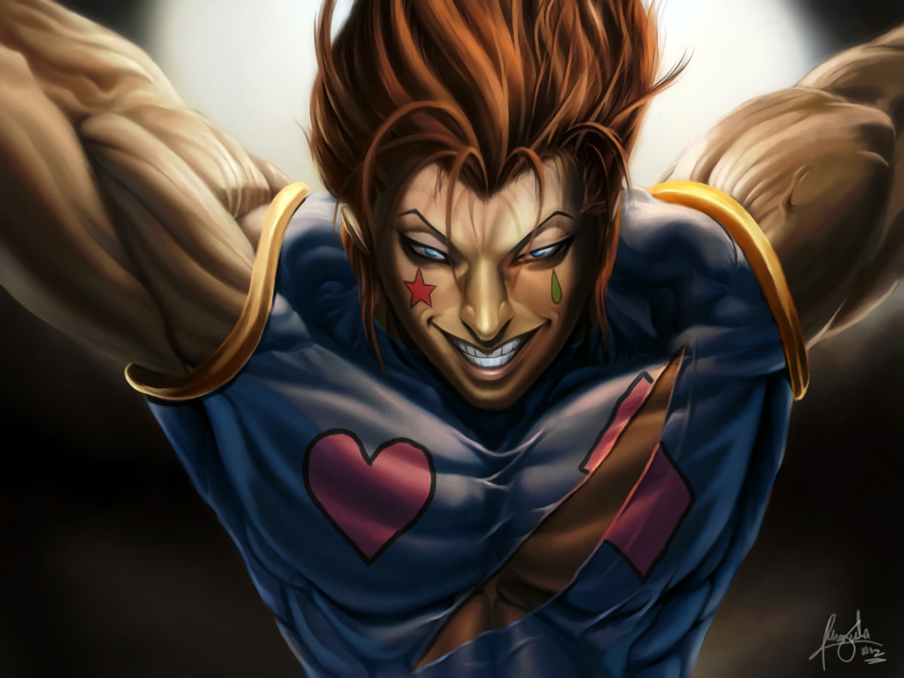 Anime Hunter X Hunter Hisoka - HD Wallpaper 