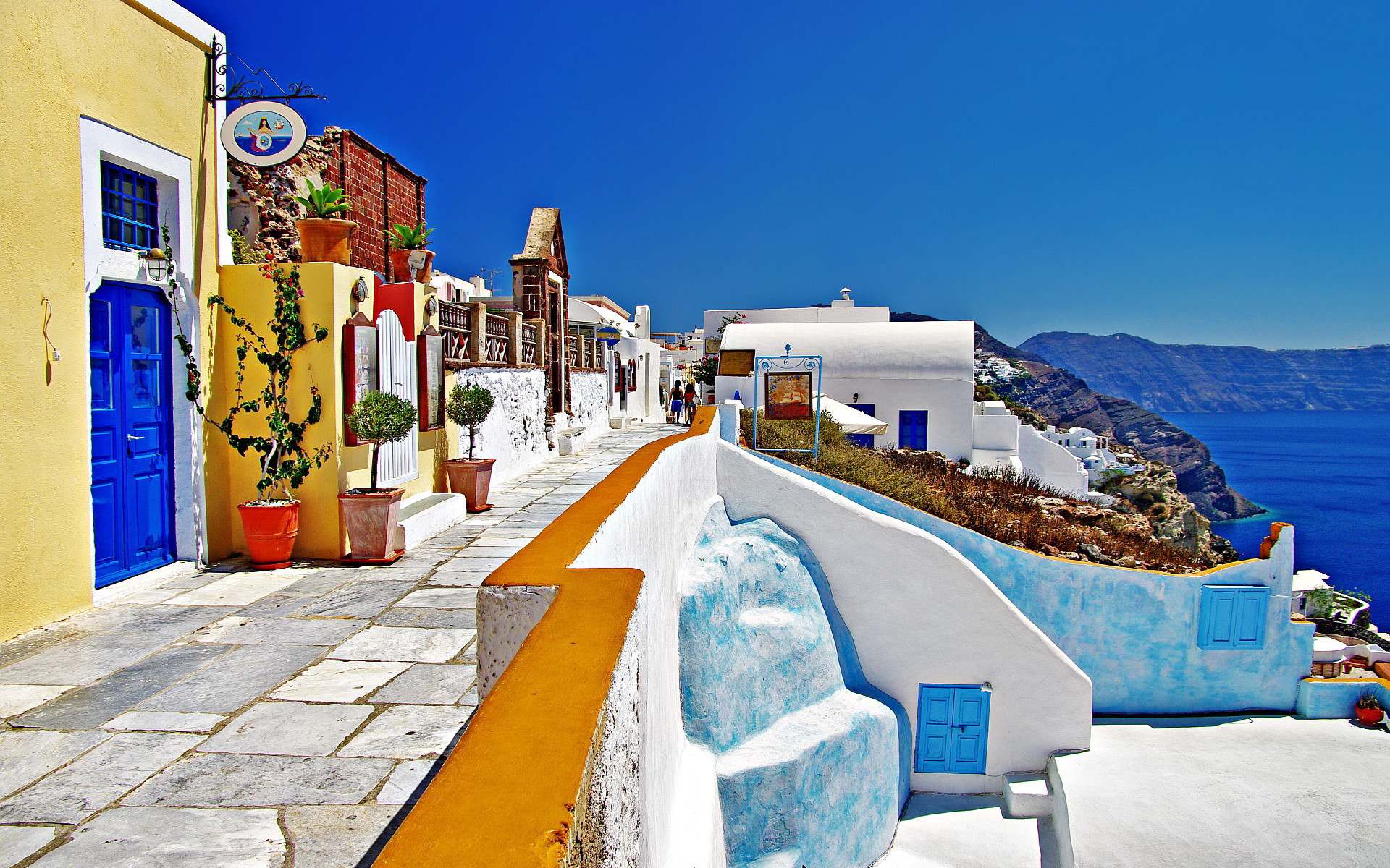Santorini Oia - High Resolution Santorini Greece - HD Wallpaper 