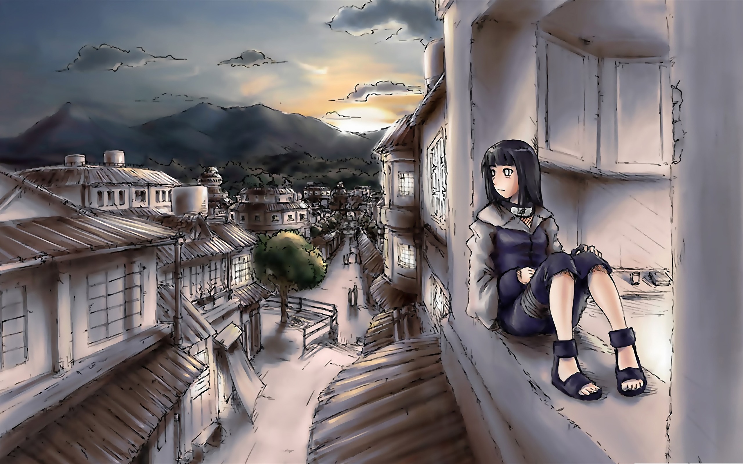 Hinata Shippuden - HD Wallpaper 