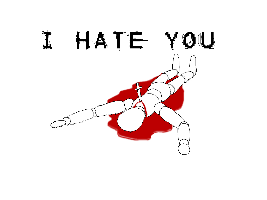 I Hate You Dead Man Picture - Ihate You - HD Wallpaper 