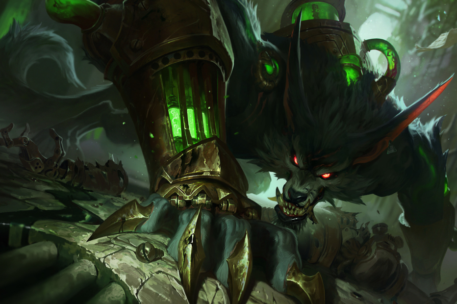 Warwick Classic Skin - League Of Legends Warwick - HD Wallpaper 