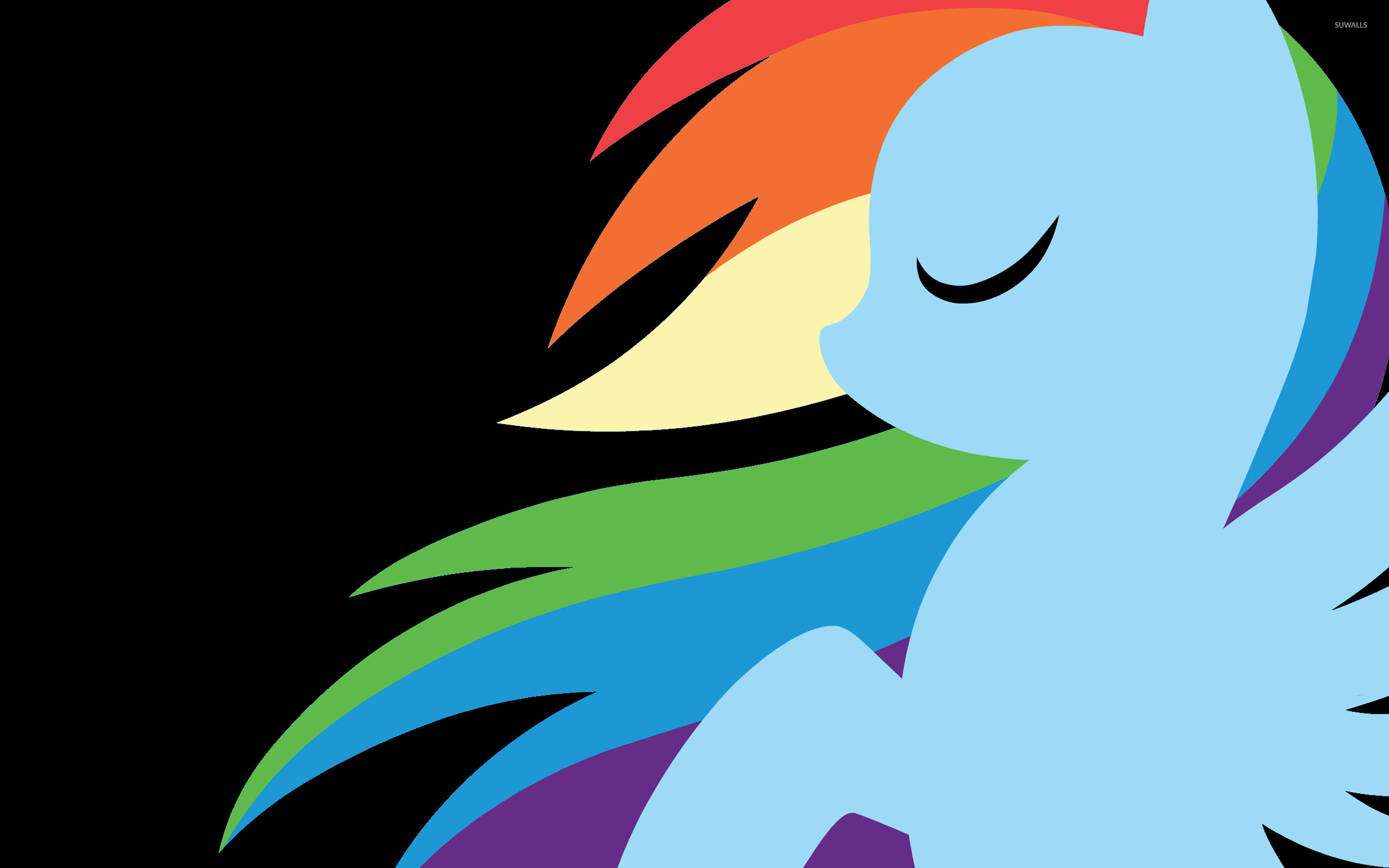 My Little Pony Rainbow Dash Cool - HD Wallpaper 