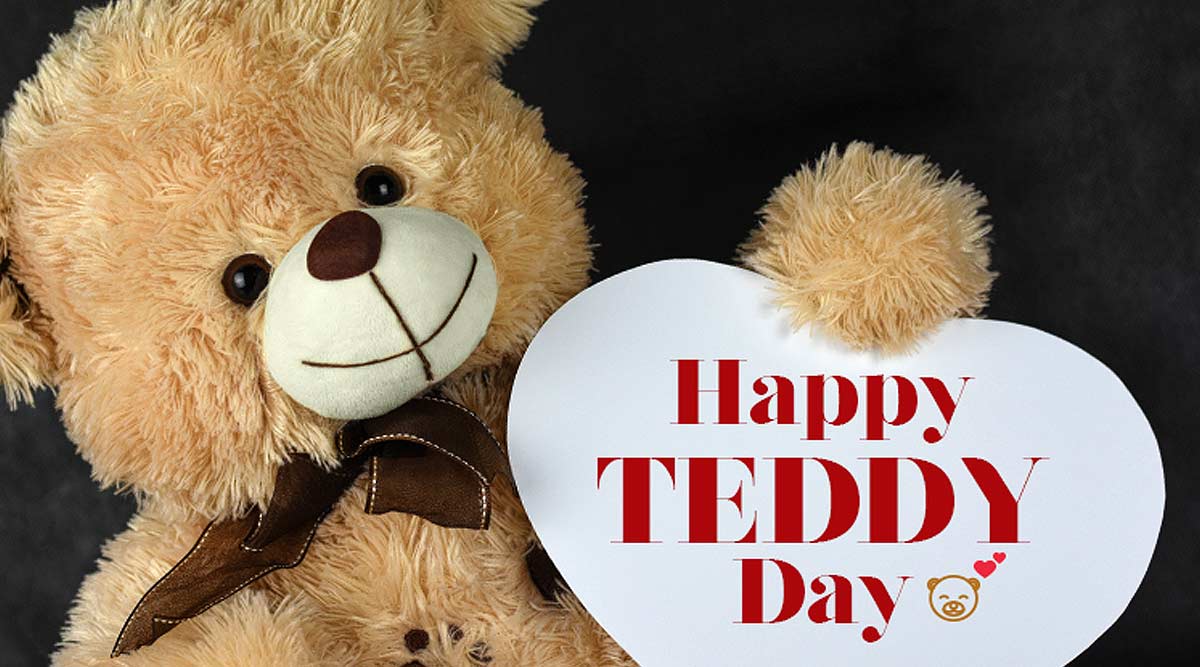 Happy Teddy Day Wishes - HD Wallpaper 