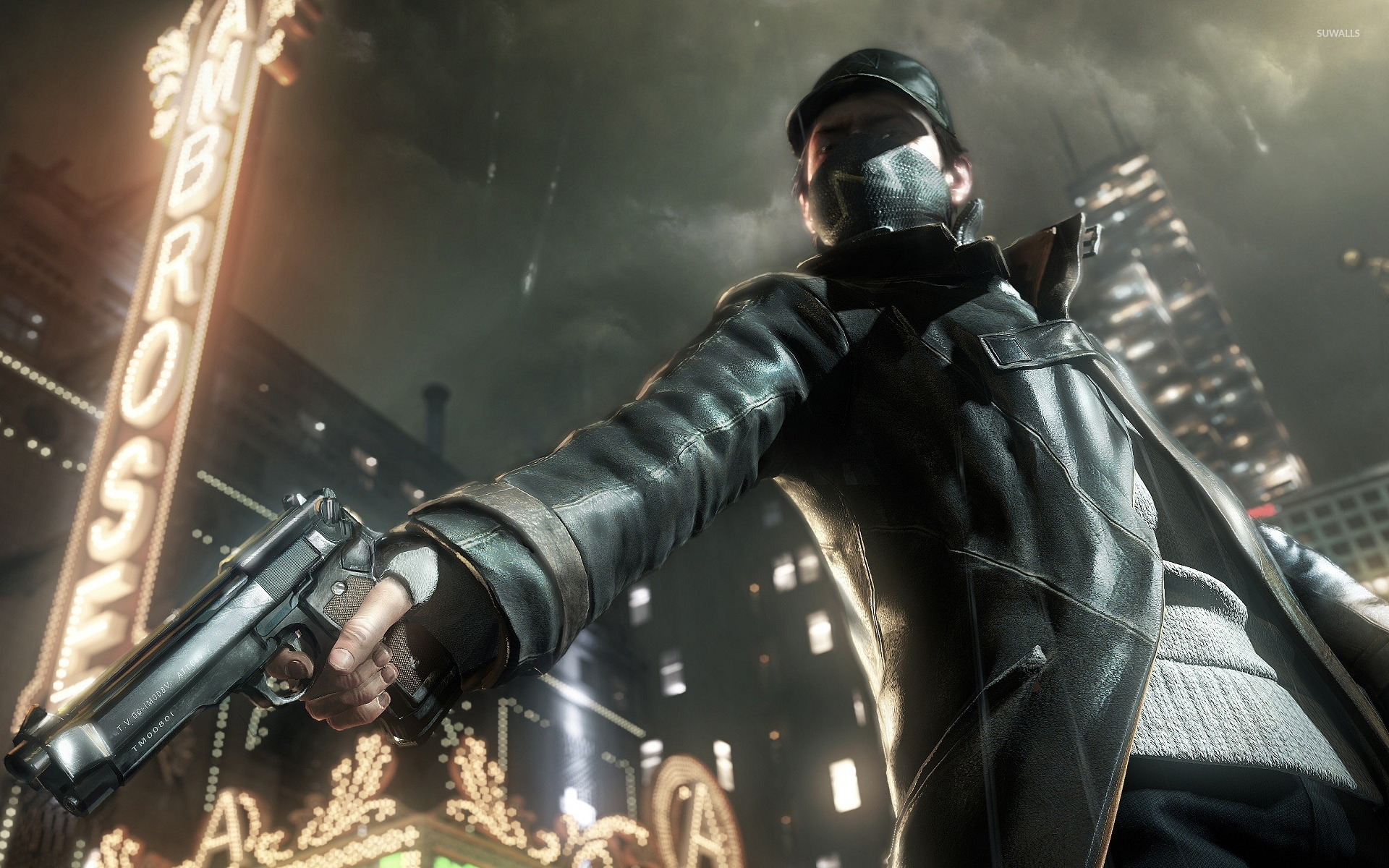 Aiden Pearce From Watch Dogs - HD Wallpaper 