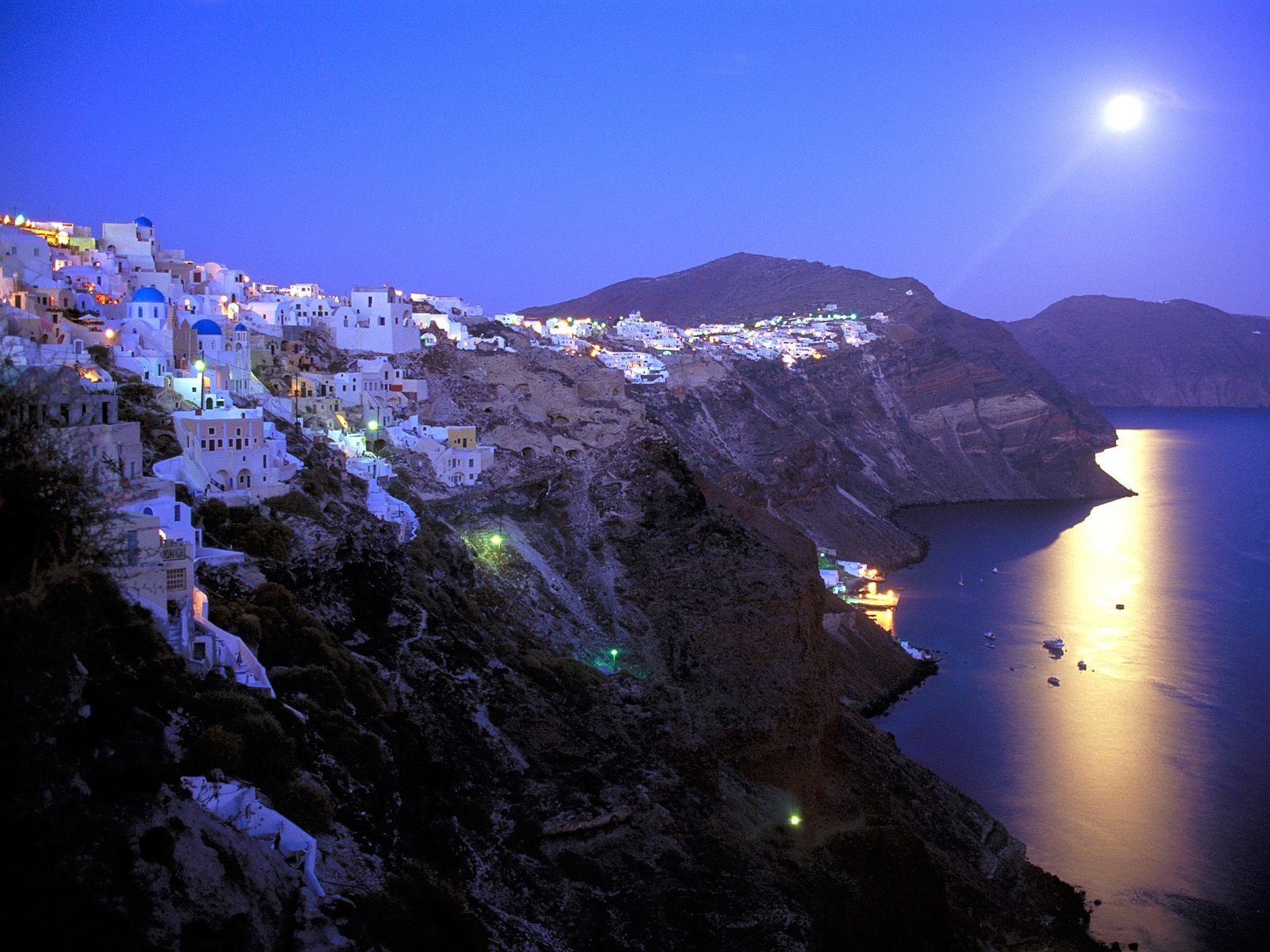 Magic Santorini - HD Wallpaper 