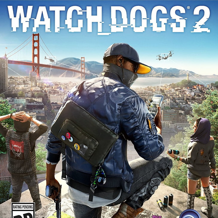 Watchdogs 2 Wallpaper Ubisoft San Francisco Game Watch Dogs 2 Gun 728x728 Wallpaper Teahub Io