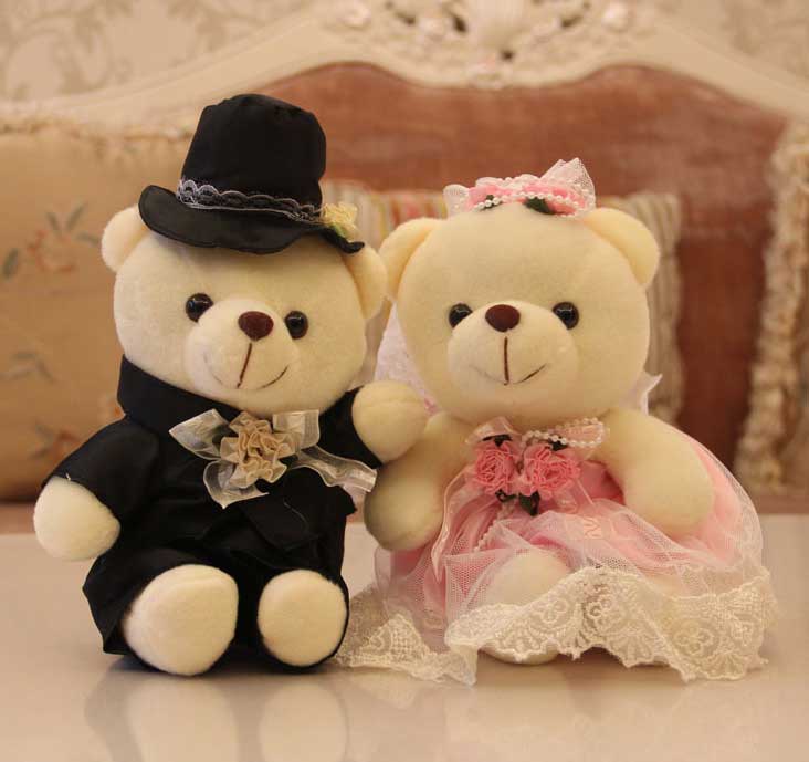 Teddy Bear Couple Hd Wallpaper - Love Happy Teddy Day - HD Wallpaper 