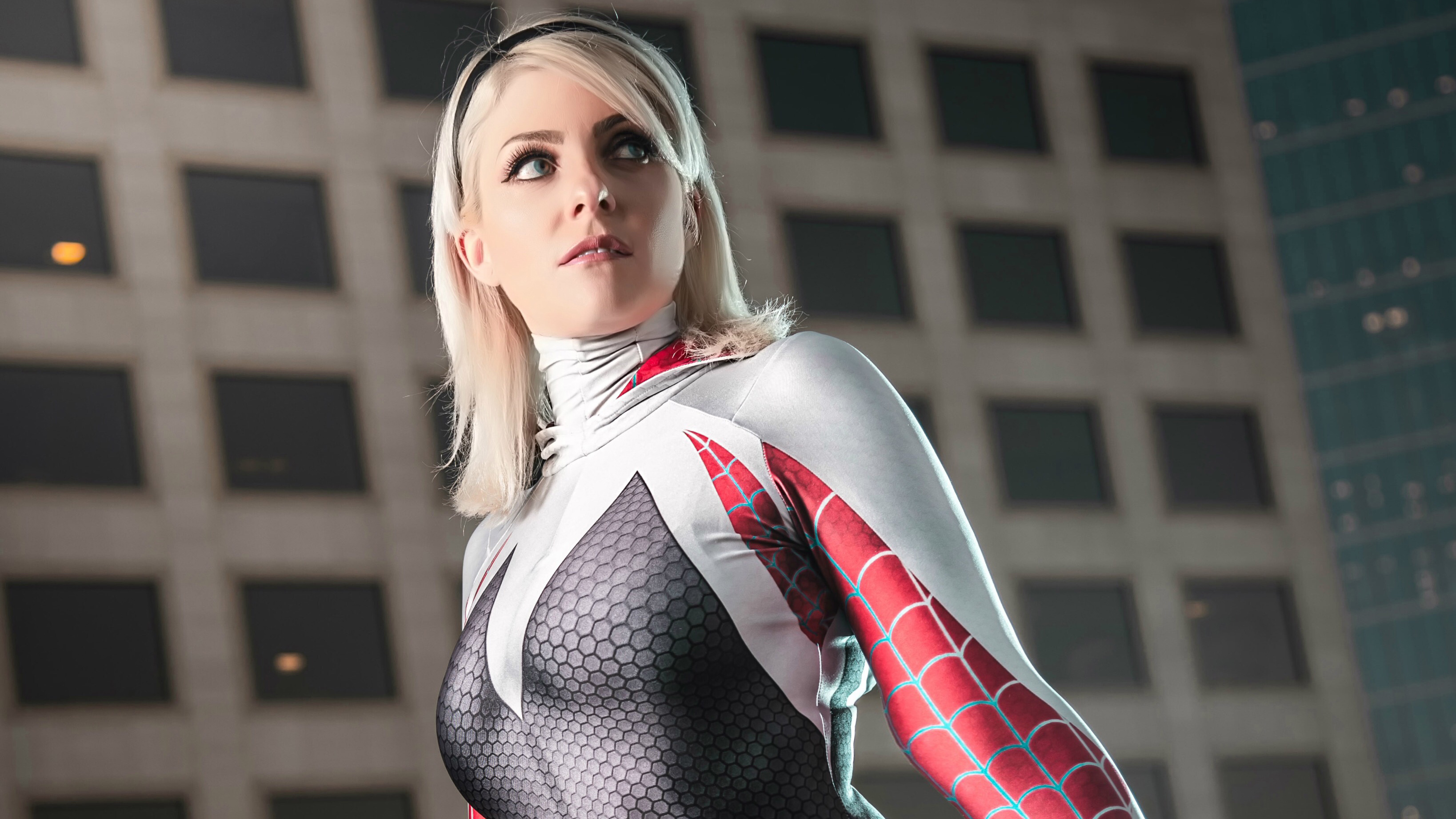 Spider Gwen Cosplay - HD Wallpaper 