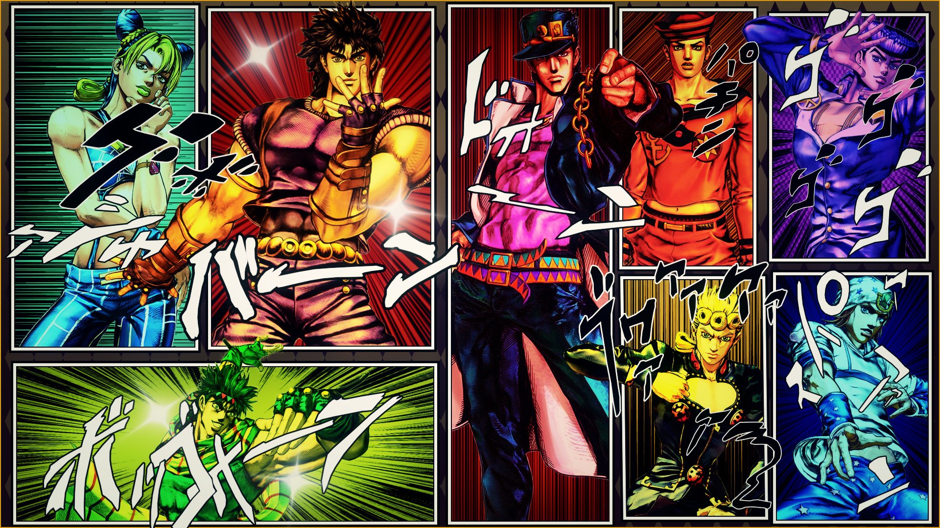 Jojo Background - HD Wallpaper 
