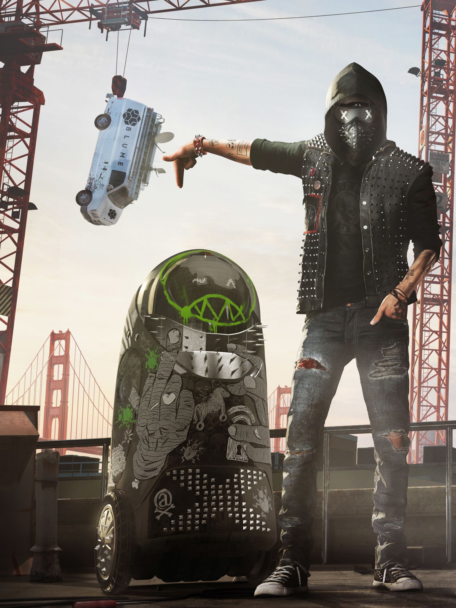 Wrench Watch Dogs 2 - HD Wallpaper 