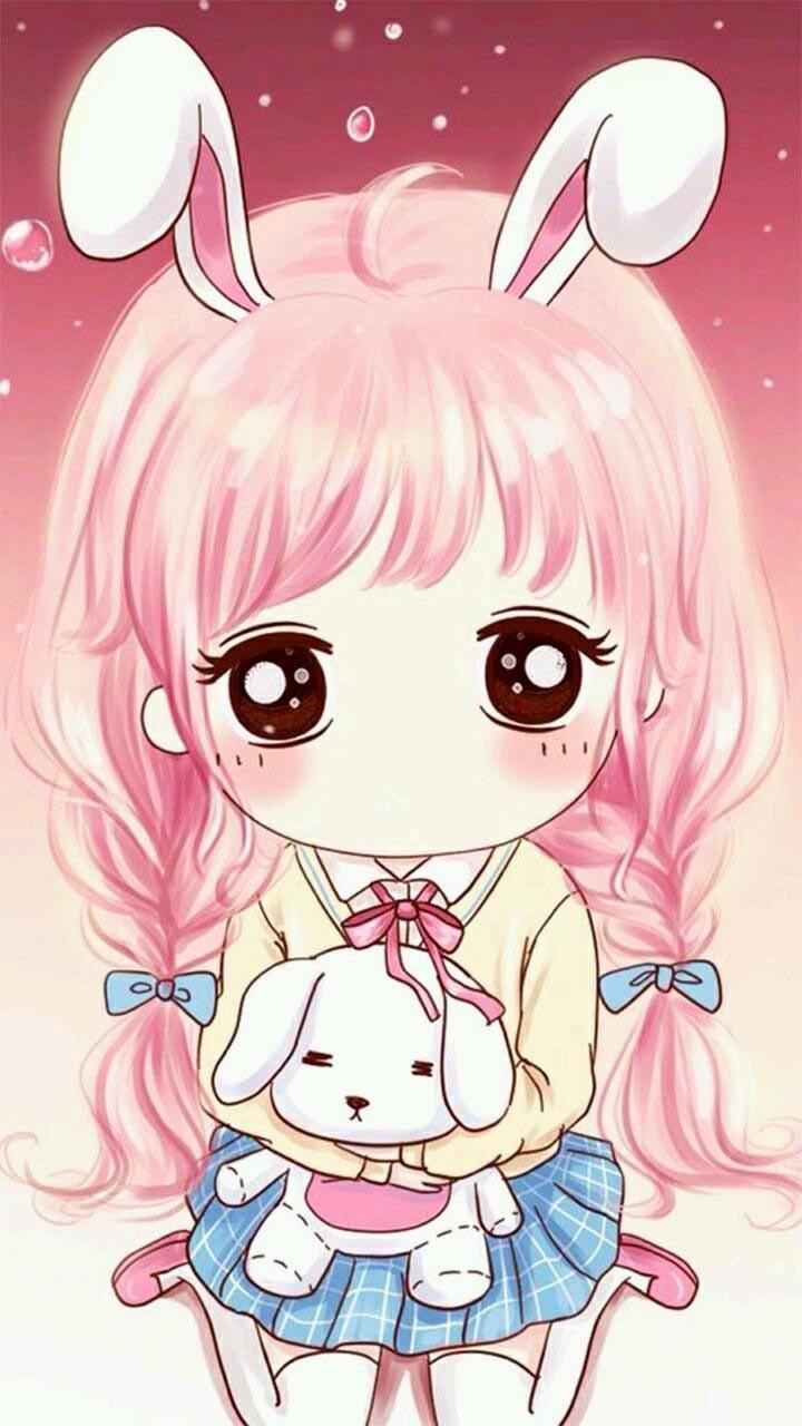 Kawaii Cute Anime Girl - 720x1280 Wallpaper Kawaii Cute Anime Girl - 720x1280 Wallpaper
