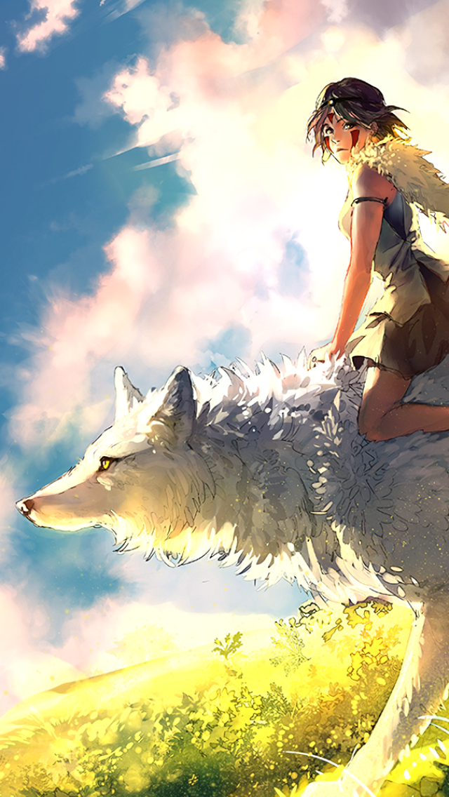 Princess Mononoke Wallpaper Phone - 640x1136 Wallpaper - teahub.io
