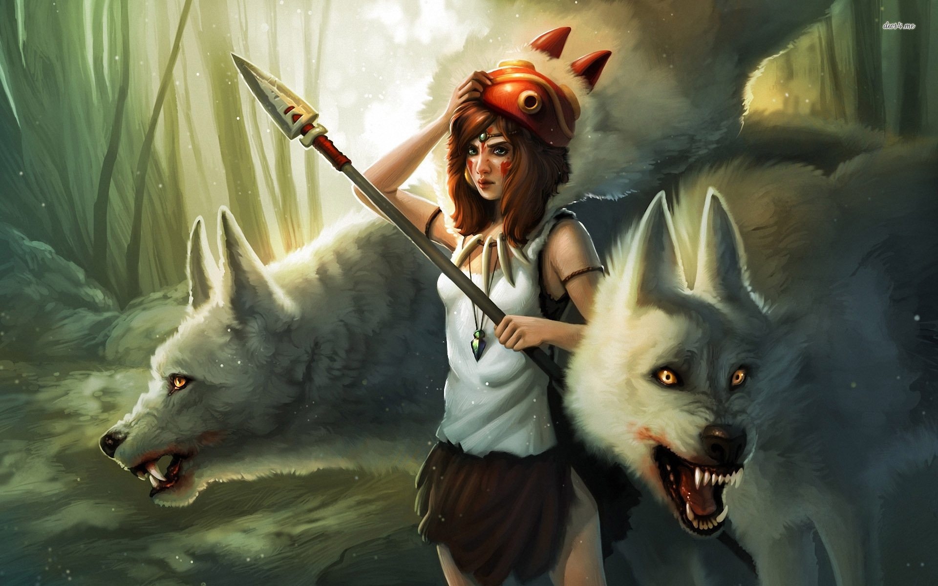 Princess Mononoke - HD Wallpaper 