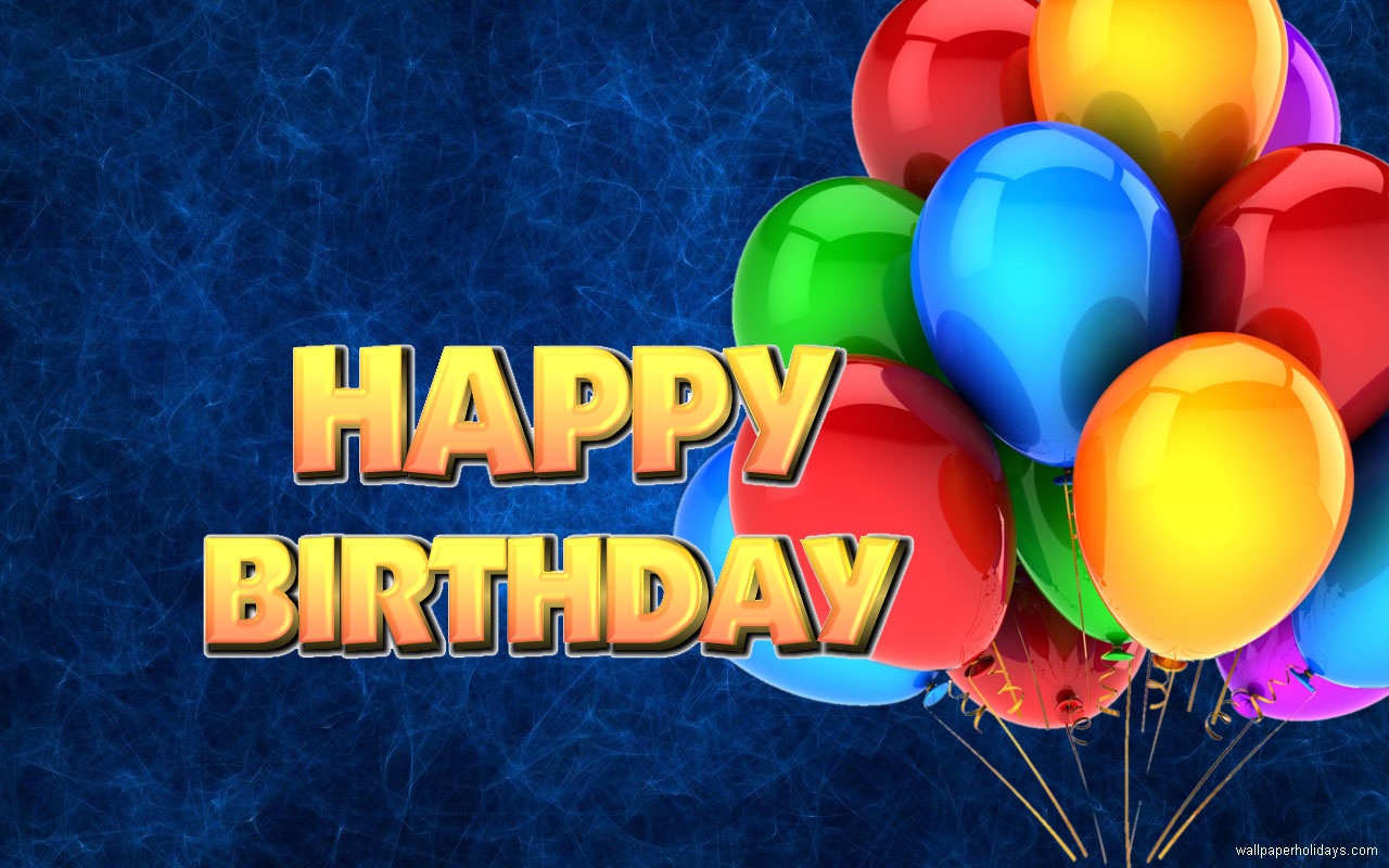 Happy Birthday Background Male - 1280x800 Wallpaper 