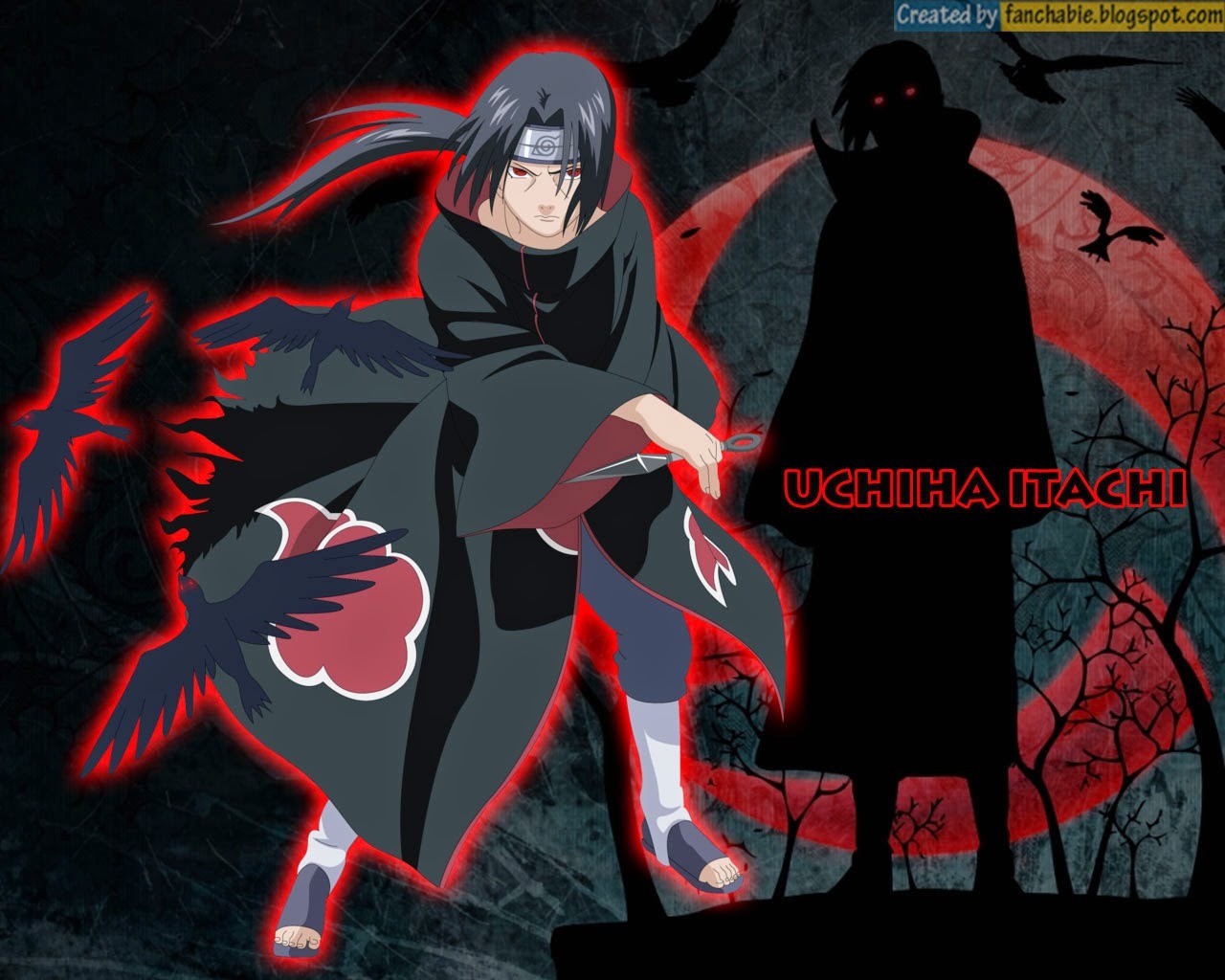 Itachi Uchiha Wallpaper Akatsuki - HD Wallpaper 