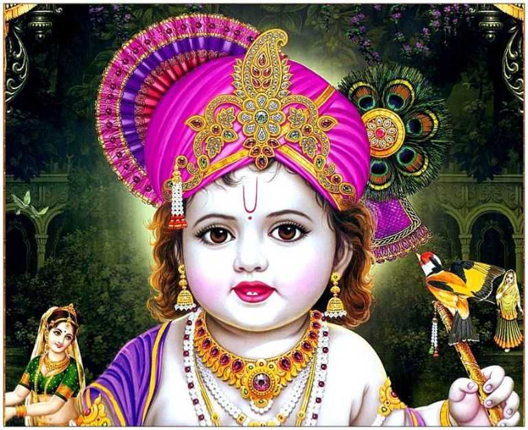 Full Hd, 1080p, High Resolution, Ultra , Dp, 3d, Whatsapp, - Cute Krishna Images Hd - HD Wallpaper 