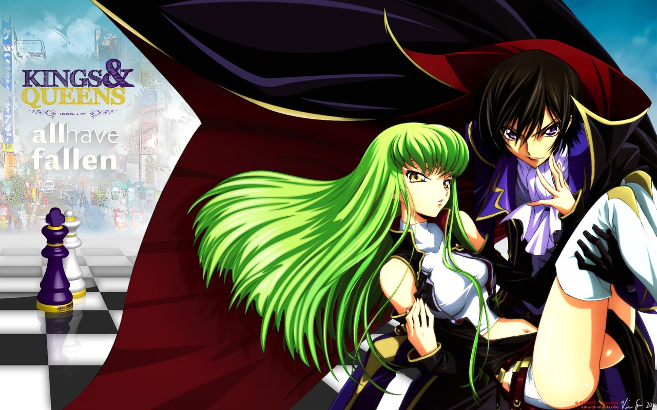 Code Geass Wallpaper - Code Geass Cc And Lelouch - HD Wallpaper 