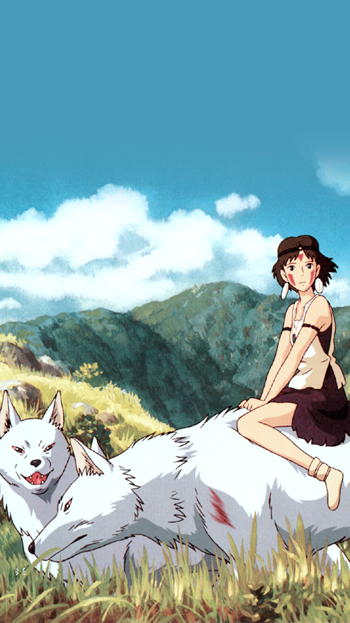 Princess Mononoke Phone Wallpaper - HD Wallpaper 