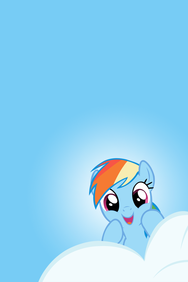 Rainbow Dash Wallpaper Iphone - HD Wallpaper 