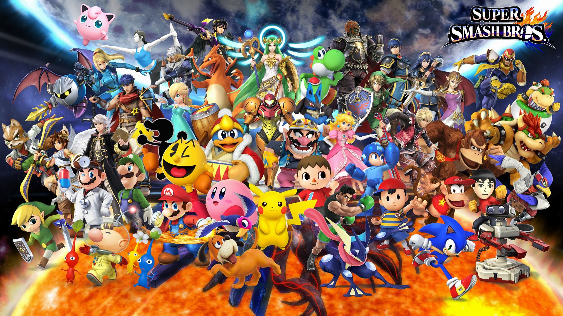 Super Smash Bros - HD Wallpaper 