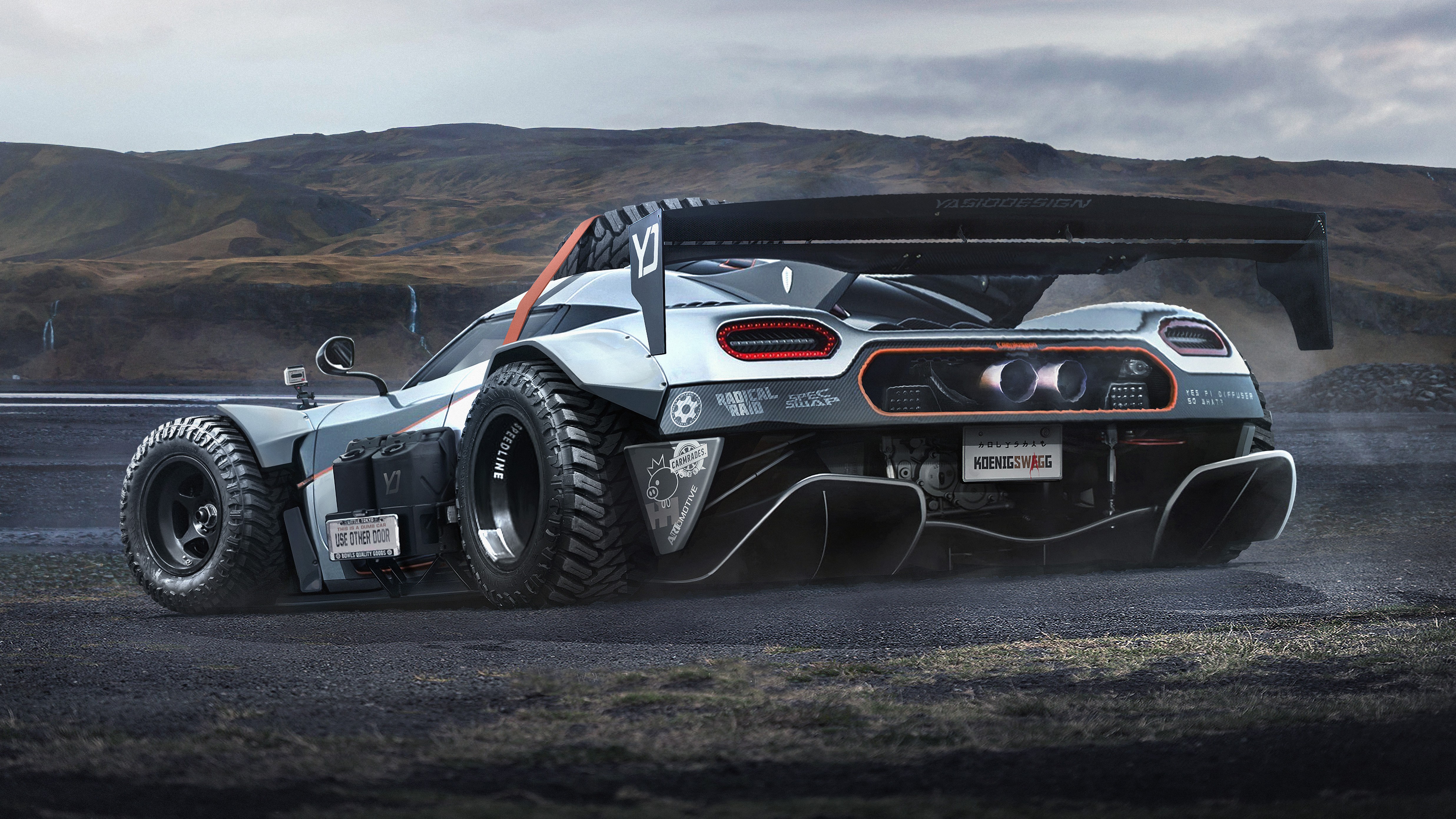 Off Road Supercars - HD Wallpaper 