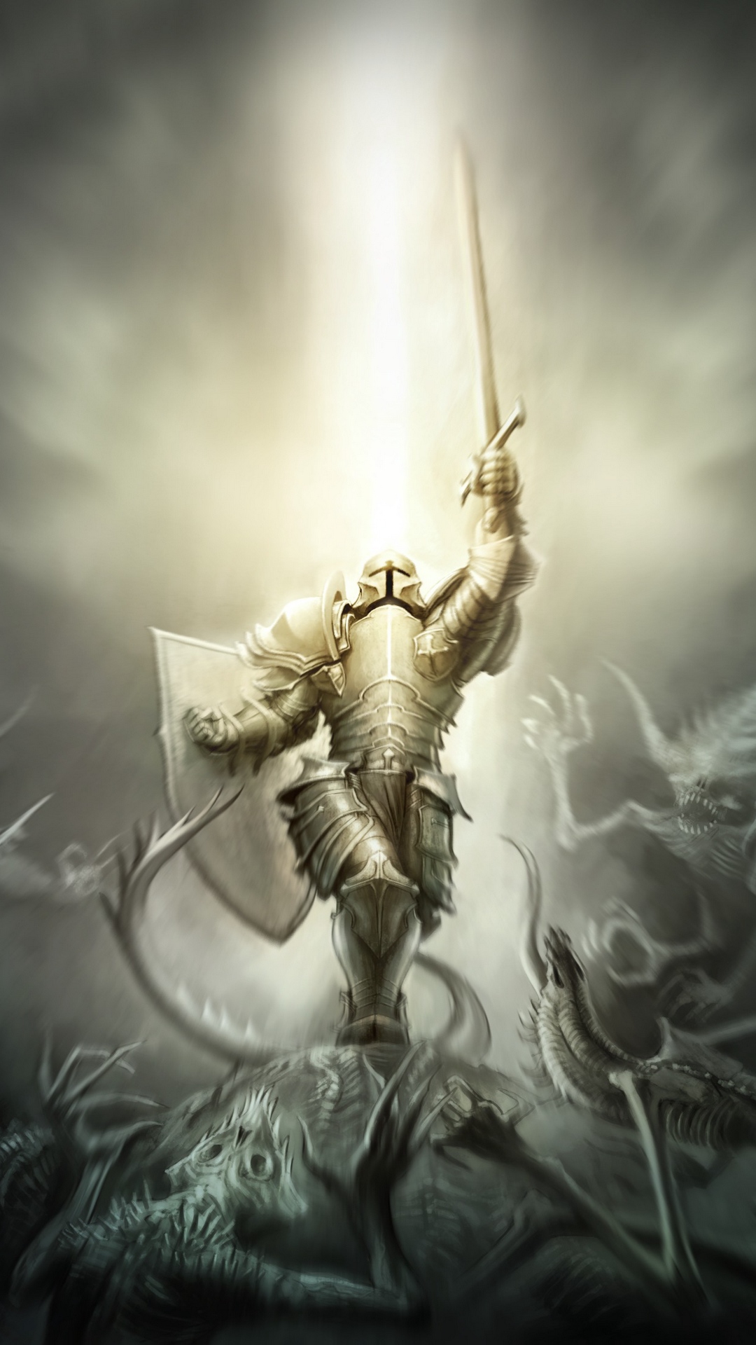 Wallpaper Diablo 3, Crusader, Armor - Crusader Background - HD Wallpaper 
