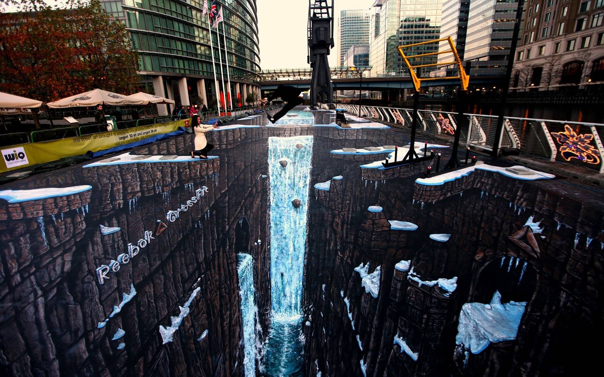 3d Wallpaper Street Art - Street Art Wallpaper Hd - HD Wallpaper 