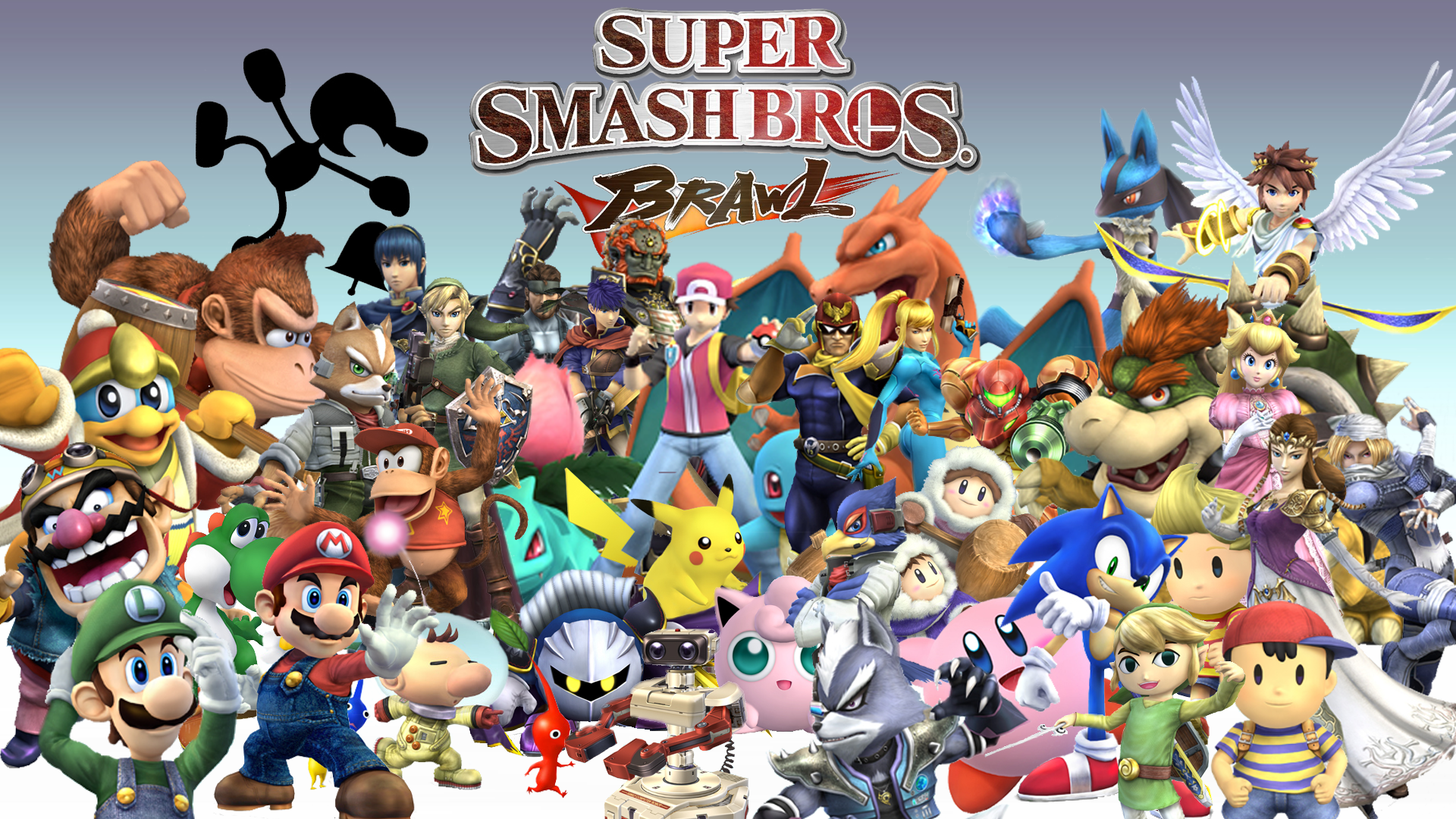 Friendships Super Smash Bros - HD Wallpaper 