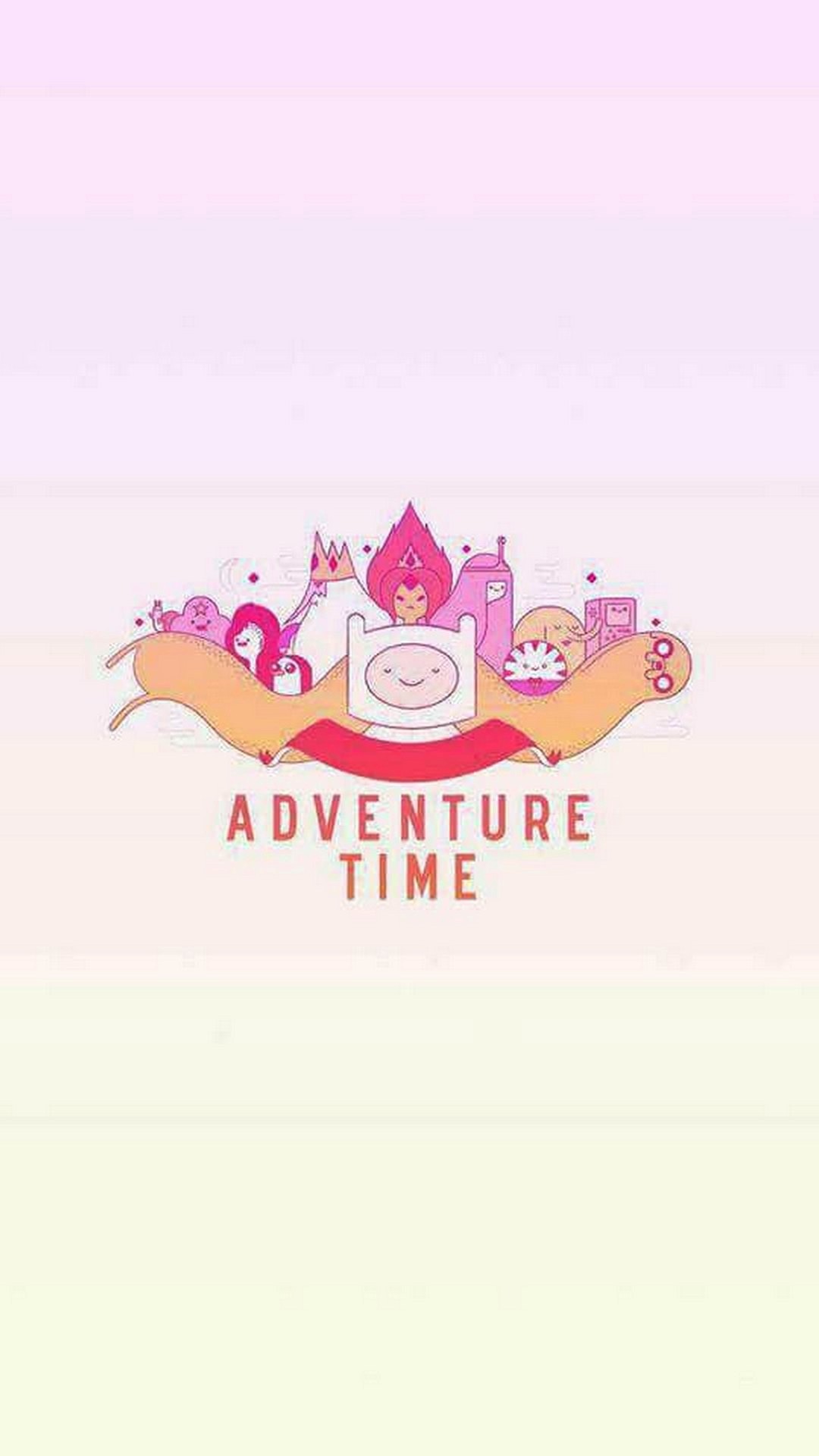 Iphone Wallpaper Adventure Time With High-resolution - Cute Adventure Time Background - HD Wallpaper 