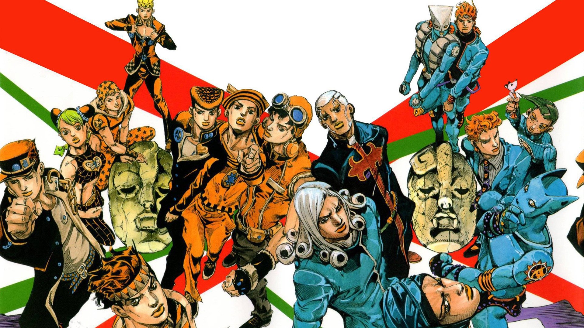 Araki Draws All Jojo's - HD Wallpaper 