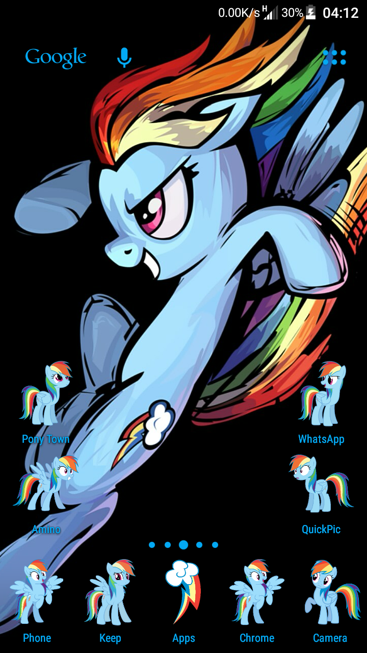 Rainbow Dash Wallpaper Phone - HD Wallpaper 