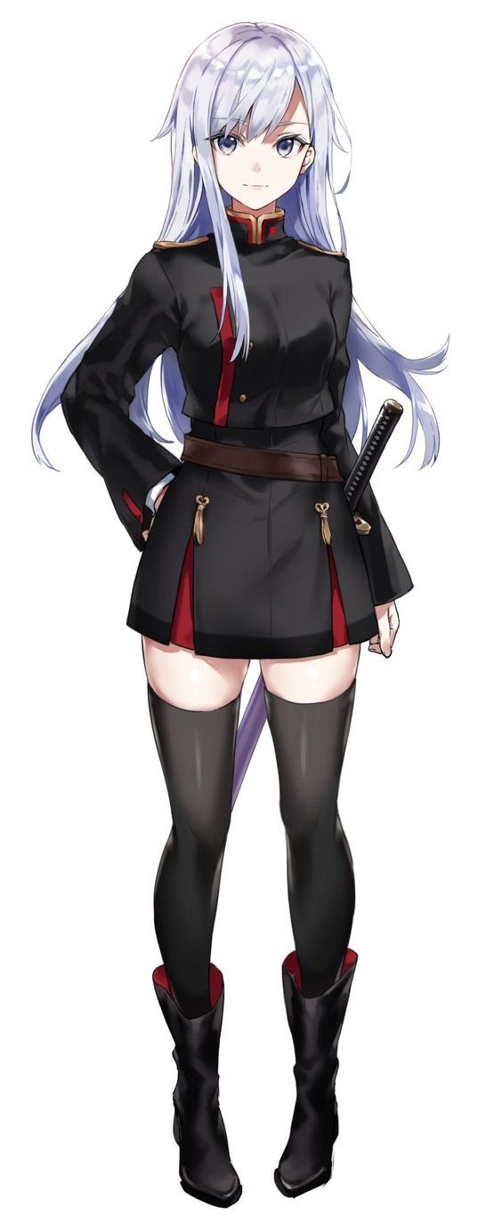 Anime Girl White Hair Sword - 564x1382 Wallpaper Anime Girl White Hair Sword - 564x1382 Wallpaper
