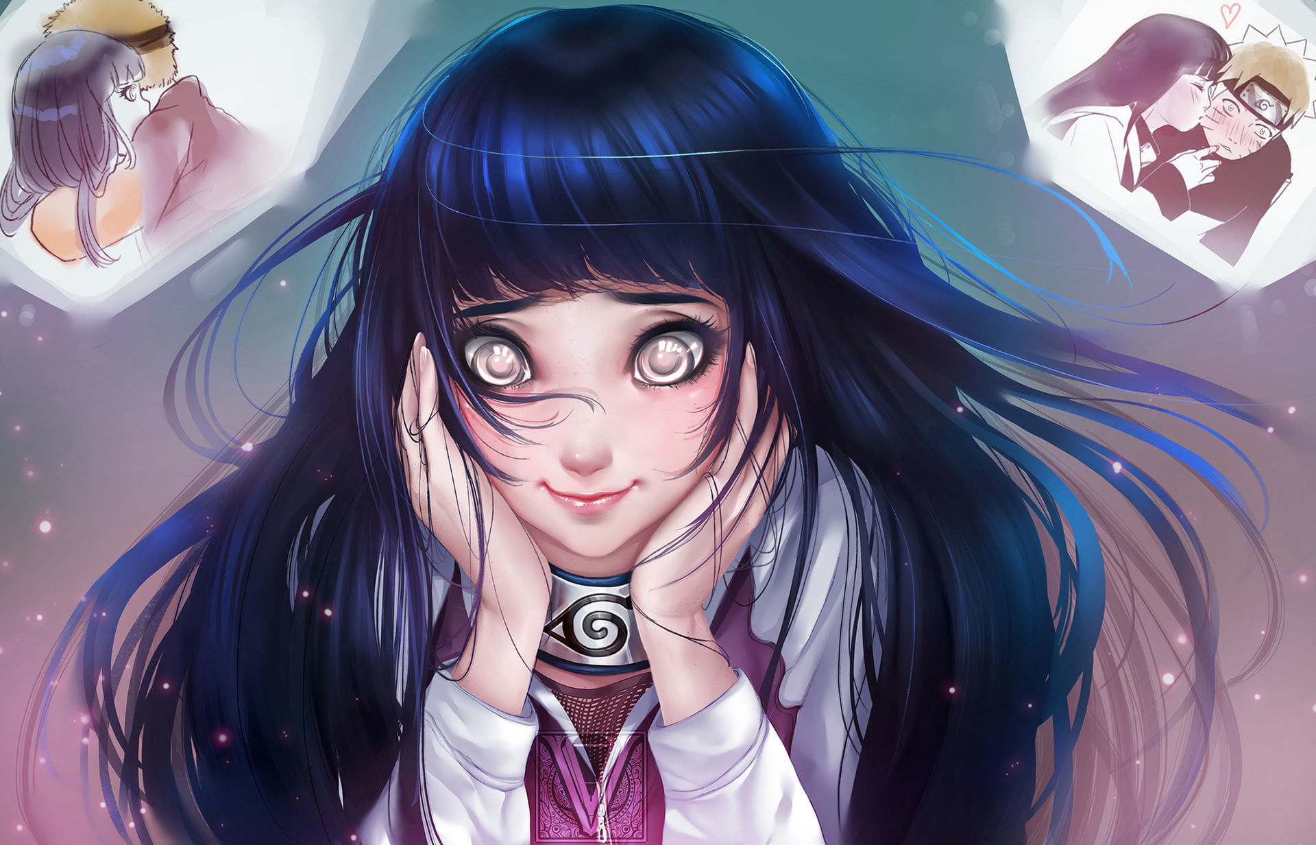 Hinata Naruto Art - HD Wallpaper 