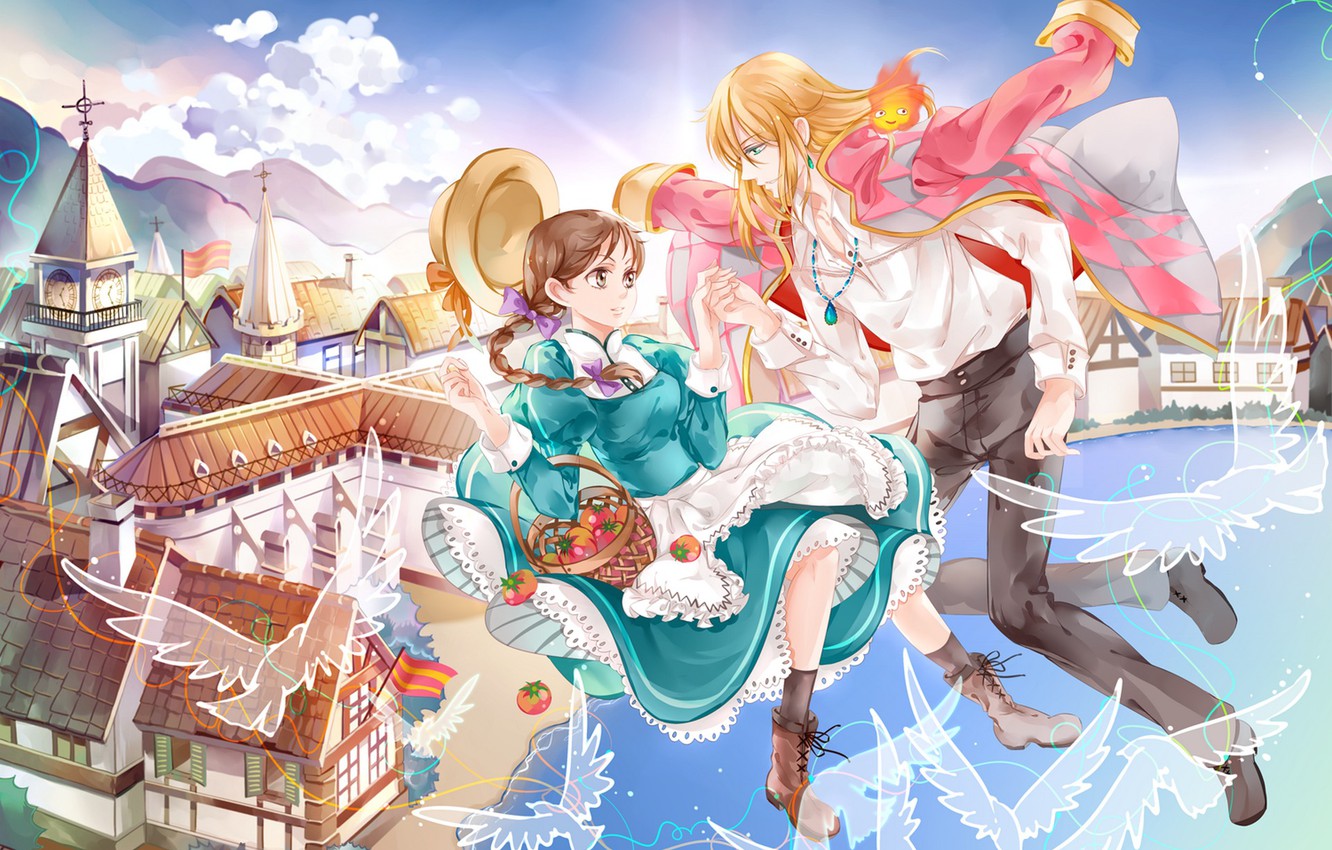 howls moving castle fan art