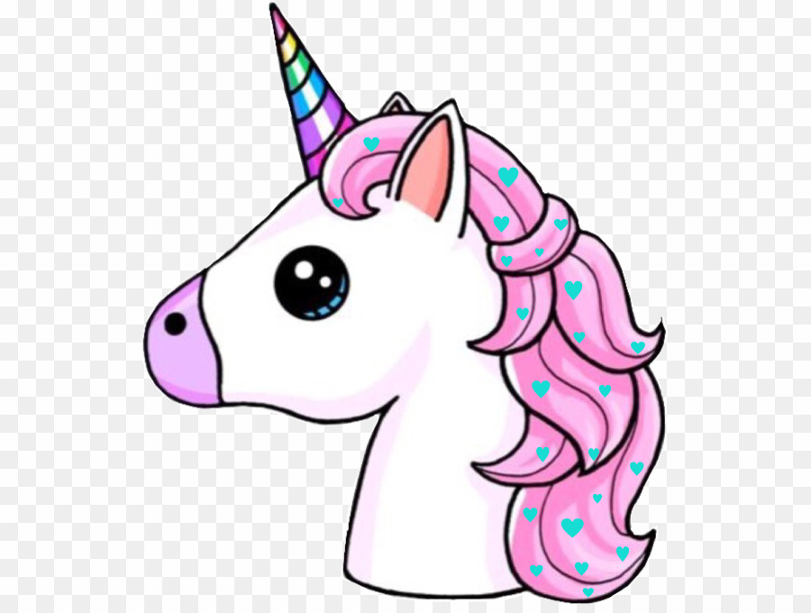 Unicorn Emoji Png Desktop Wallpaper Unicorn Clipart - Kawaii Unicorn - HD Wallpaper 