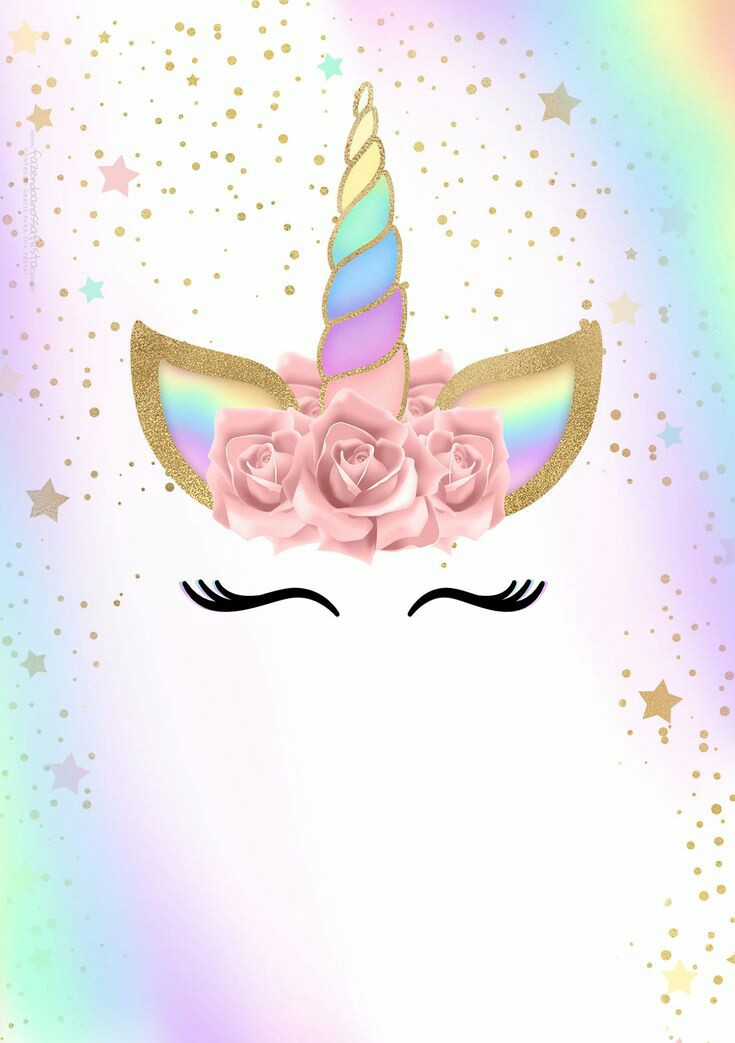 Unicorn, Wallpaper, And Cute Image - Cute Rose Gold Unicorn - HD Wallpaper 