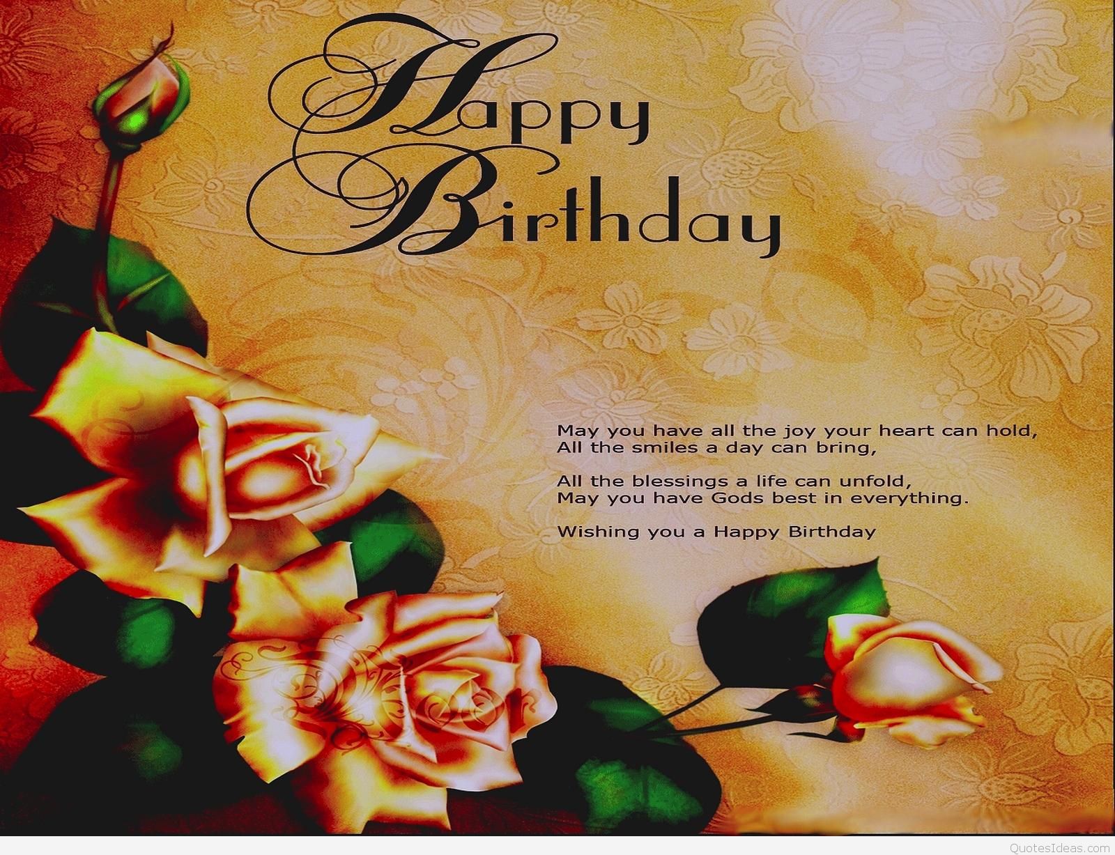 Happy Birthday Wallpapers With Name Wallpaper - Happy Birth Day Wish Hd - HD Wallpaper 