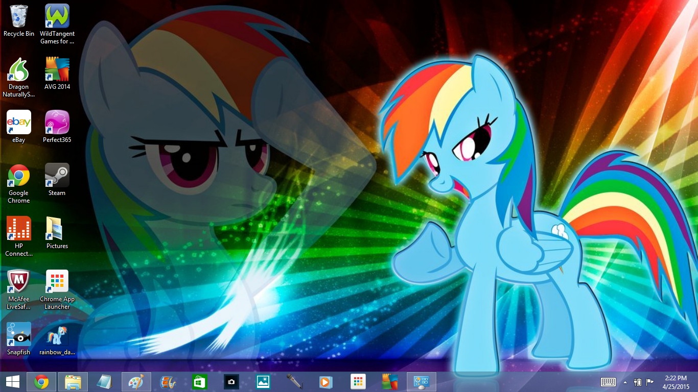 Rainbow Dash Wallpaper - Rainbow Dash - HD Wallpaper 