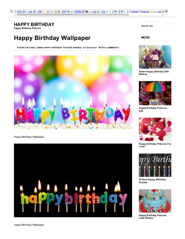 Copyright Free Birthday Party - HD Wallpaper 