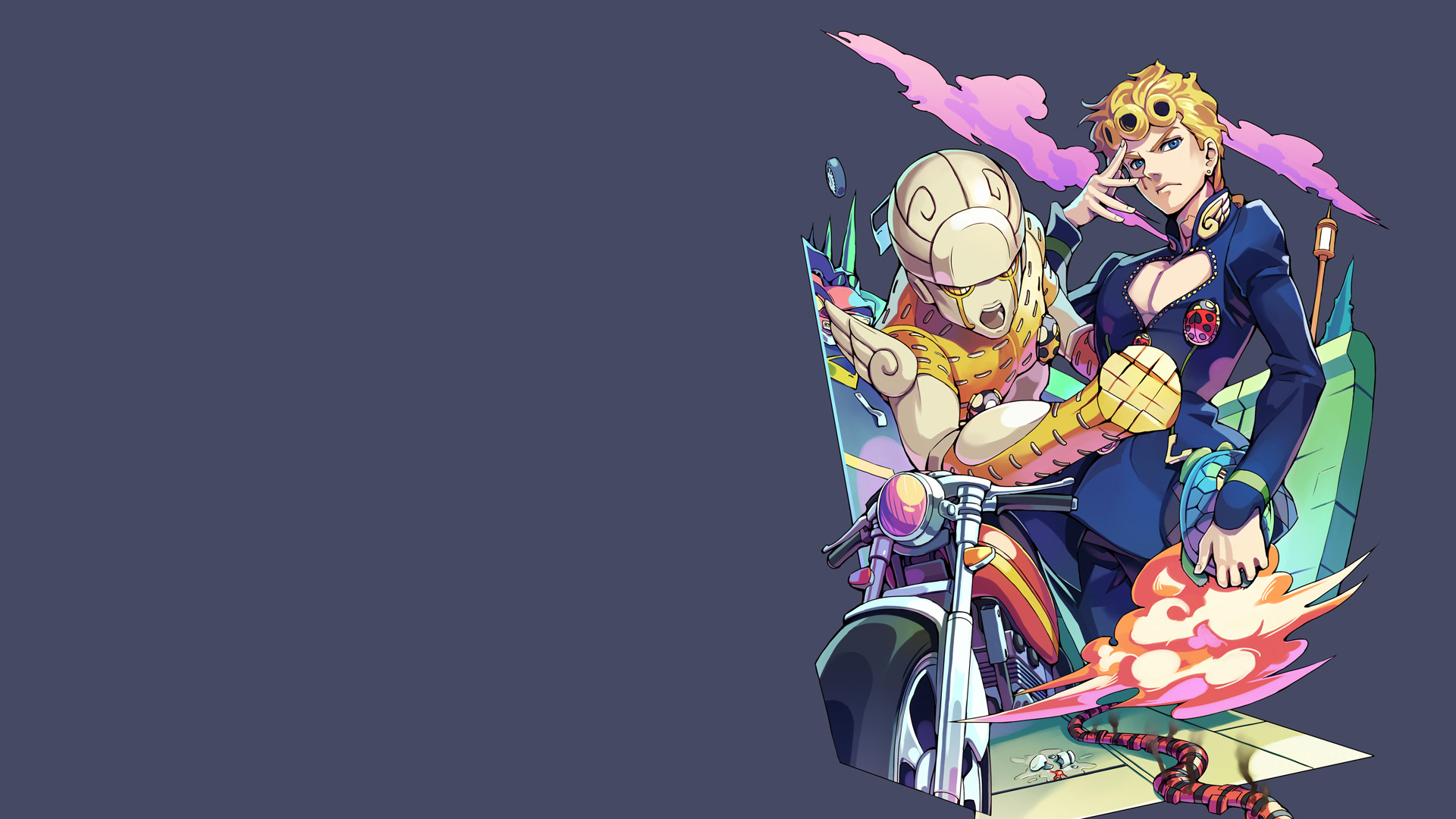 T-shirt Cartoon Fictional Character Anime - Jojo Bizarre Adventure - HD Wallpaper 